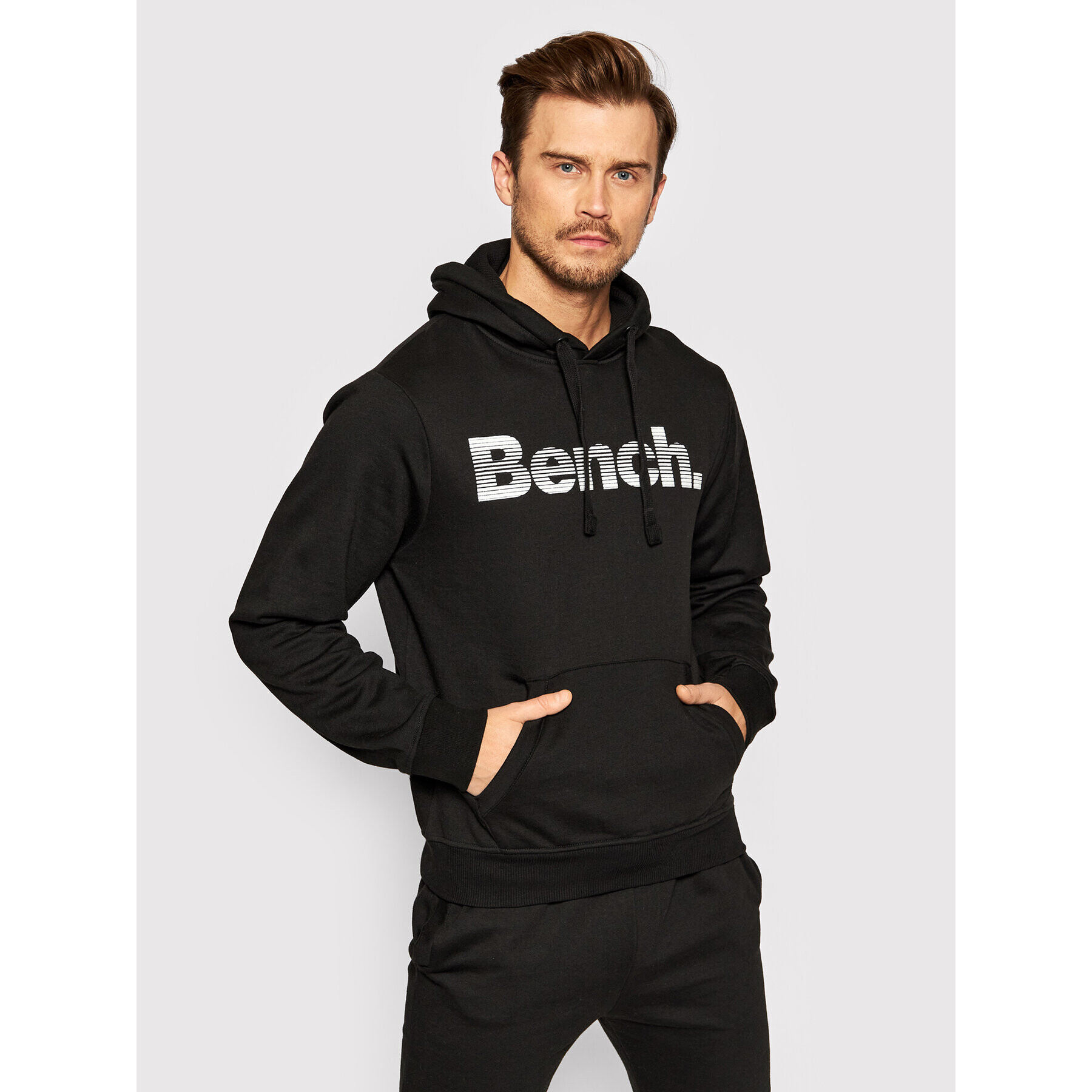 Bench Суитшърт Skinner 117204 Черен Regular Fit - Pepit.bg