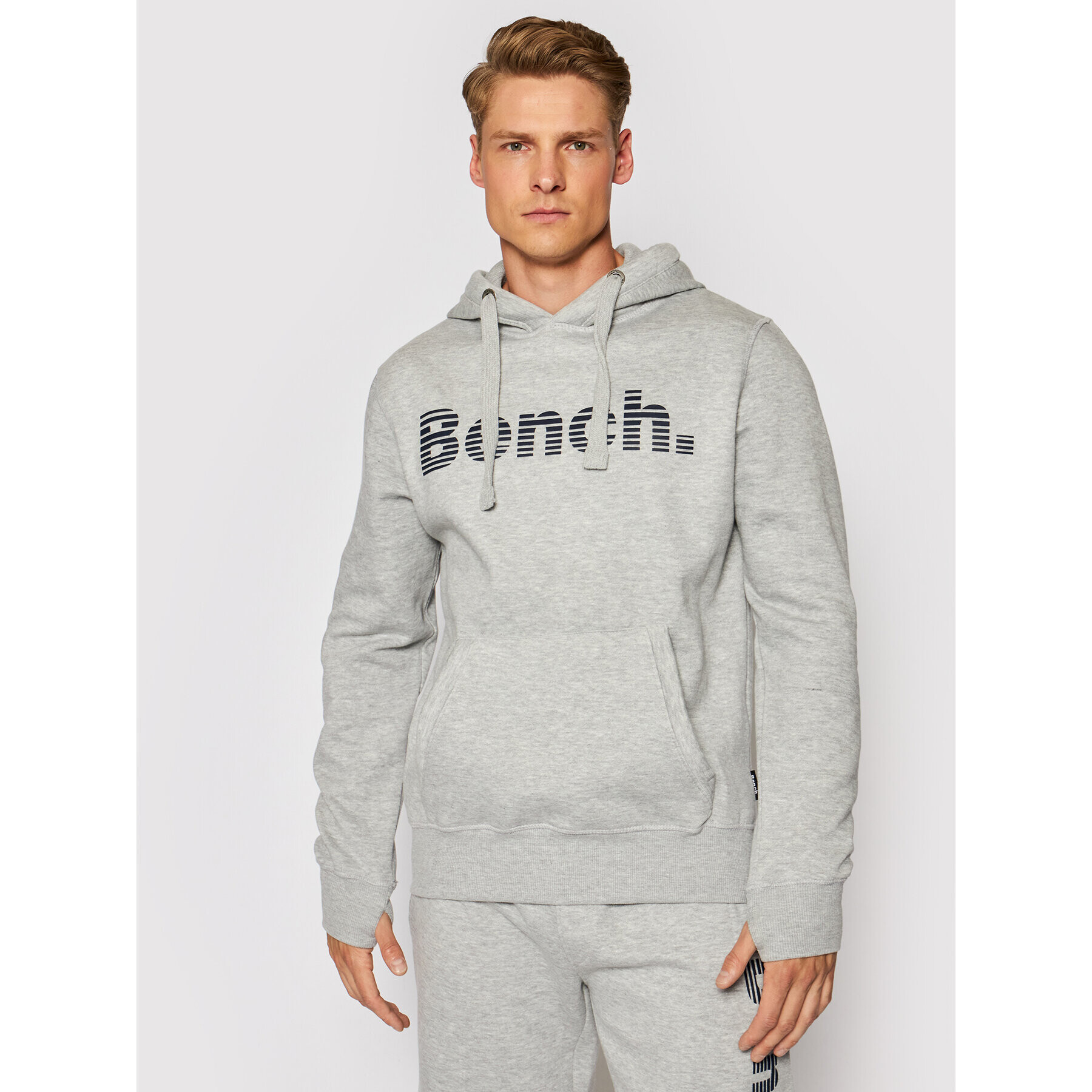 Bench Суитшърт Skinner 117204 Сив Regular Fit - Pepit.bg