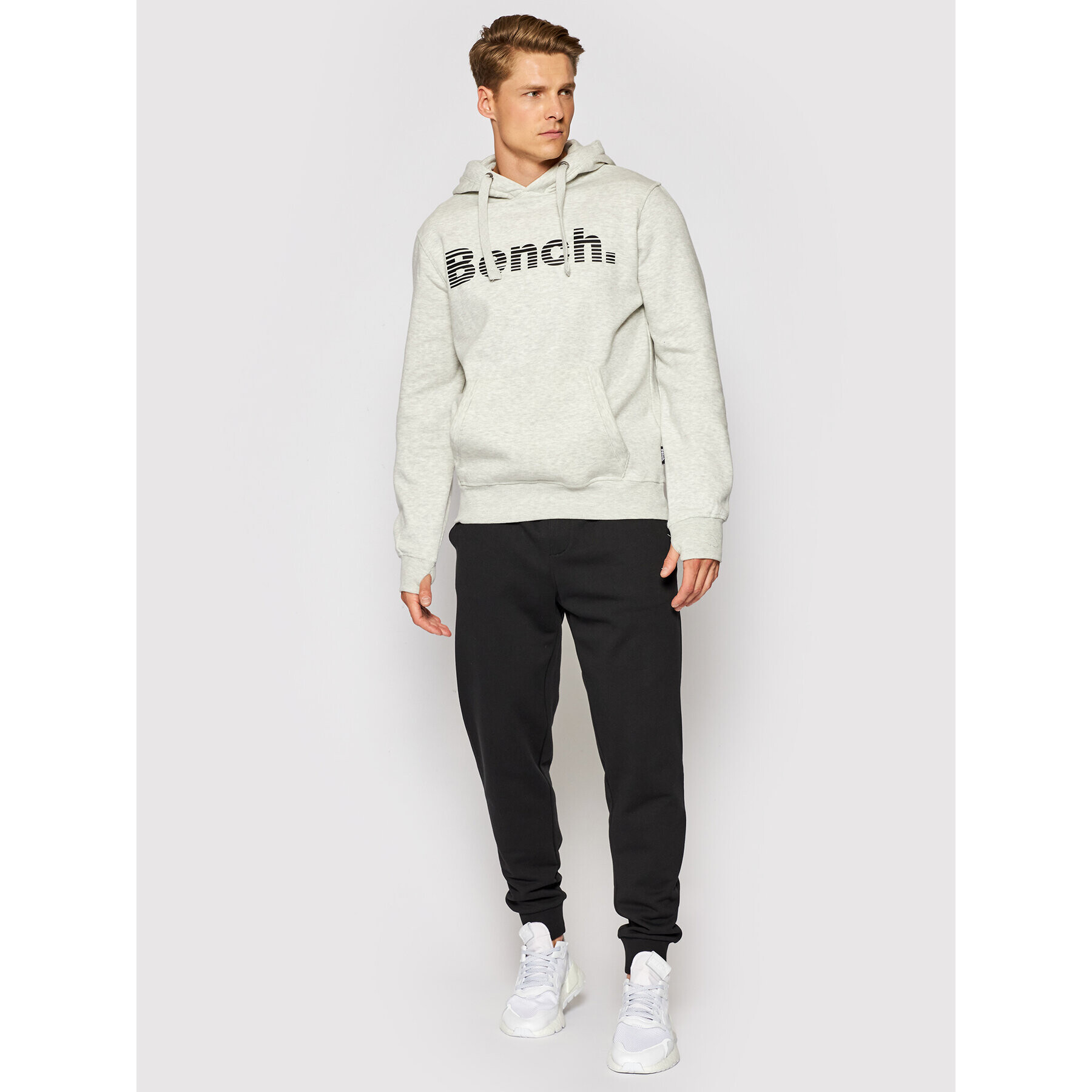 Bench Суитшърт Skinner 117204 Сив Regular Fit - Pepit.bg