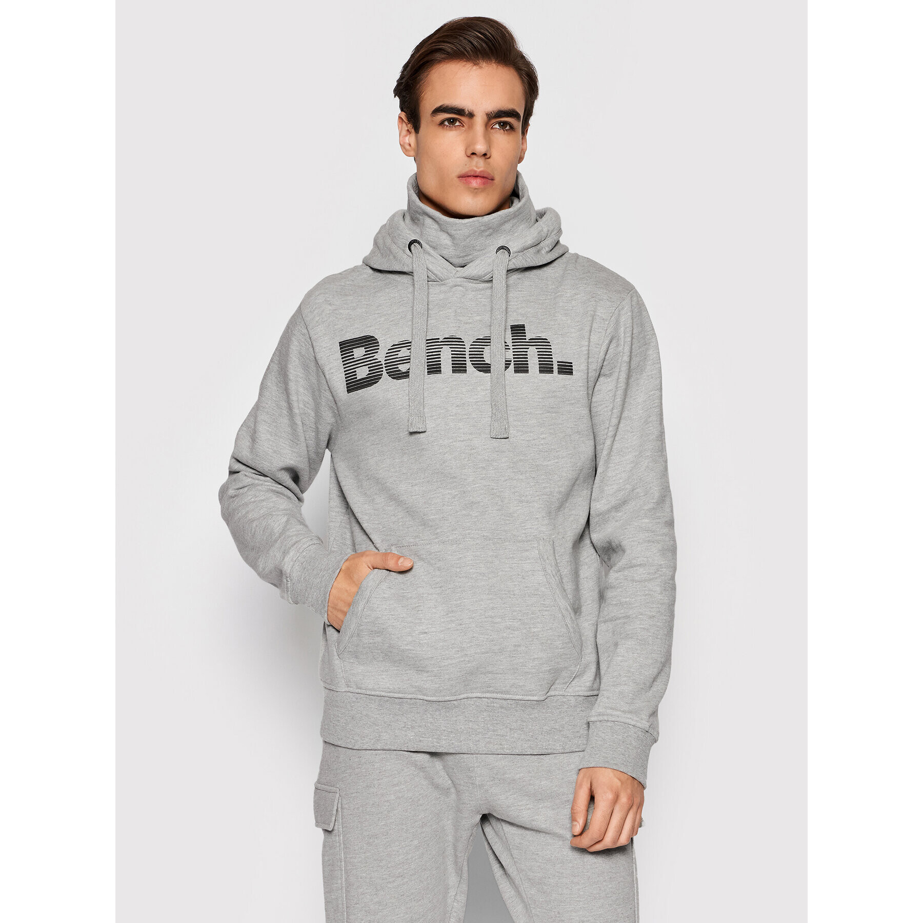 Bench Суитшърт Woosh 118619 Сив Regular Fit - Pepit.bg