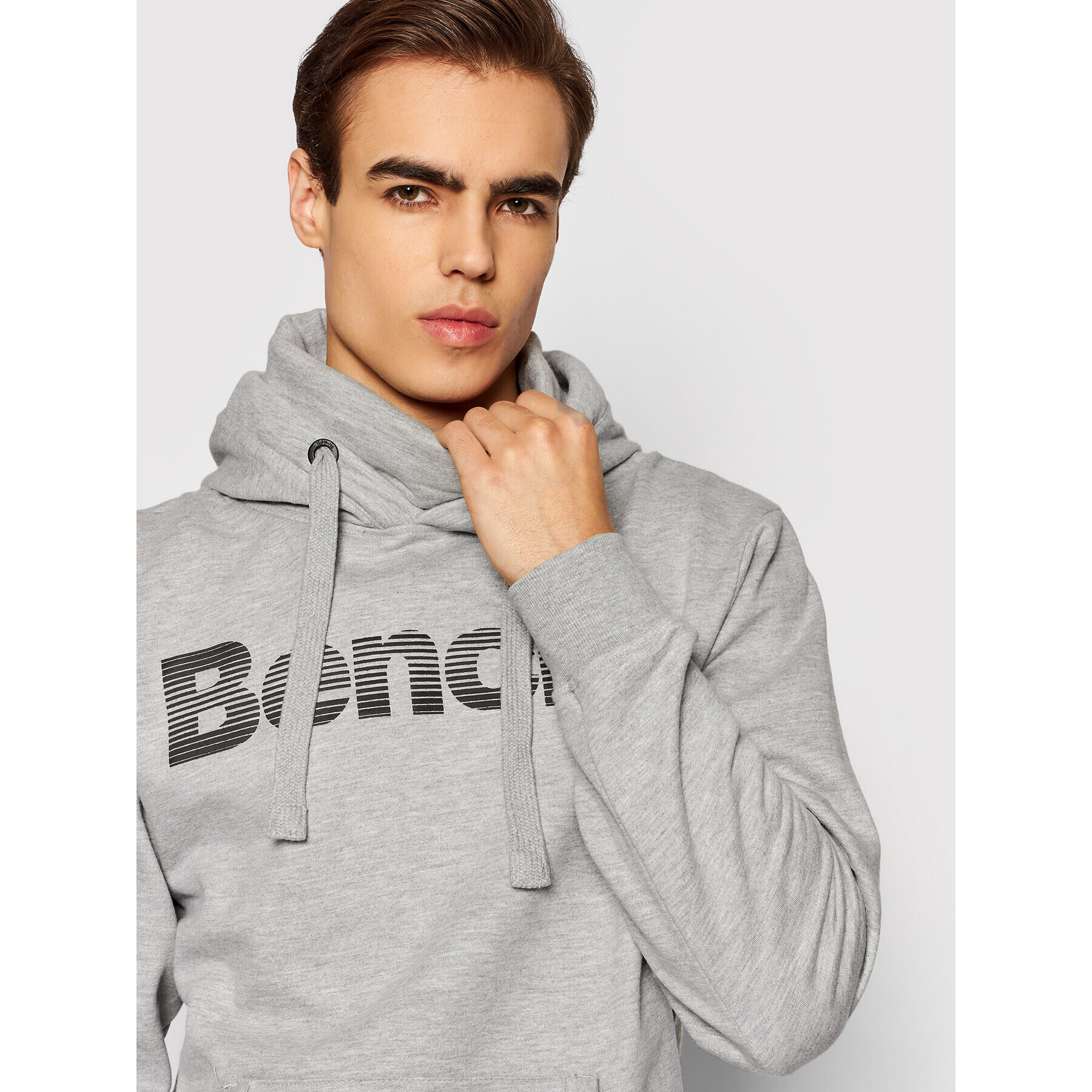 Bench Суитшърт Woosh 118619 Сив Regular Fit - Pepit.bg