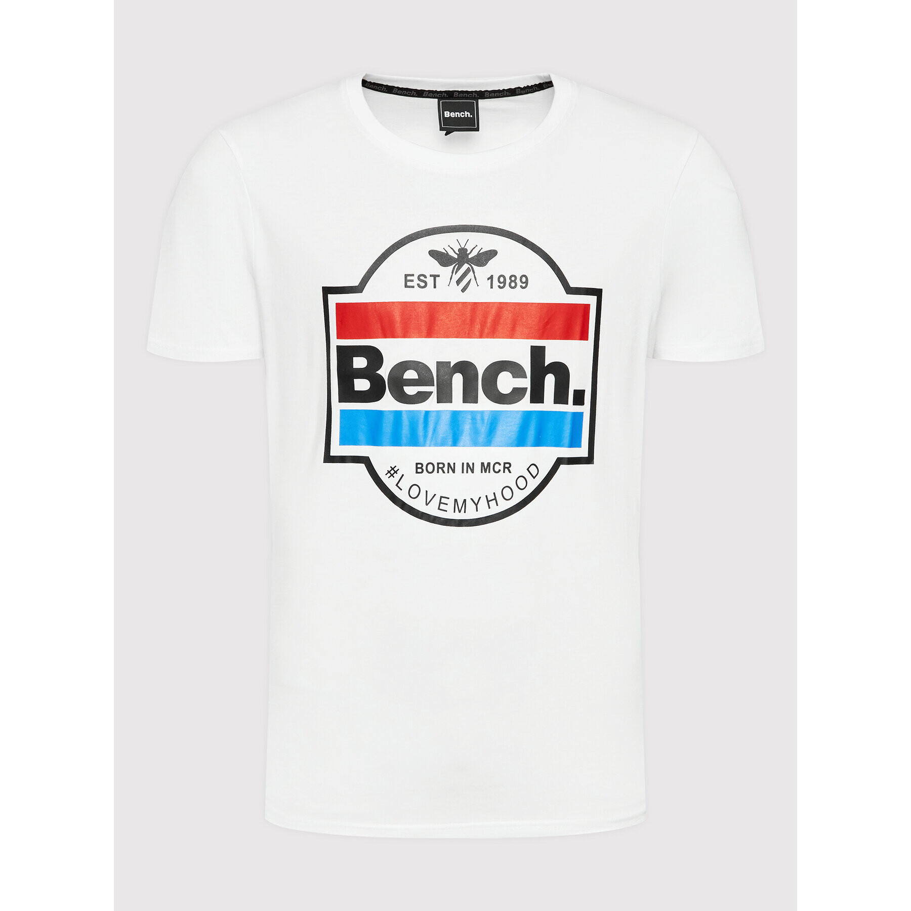 Bench Тишърт Cromir 120694 Бял Regular Fit - Pepit.bg