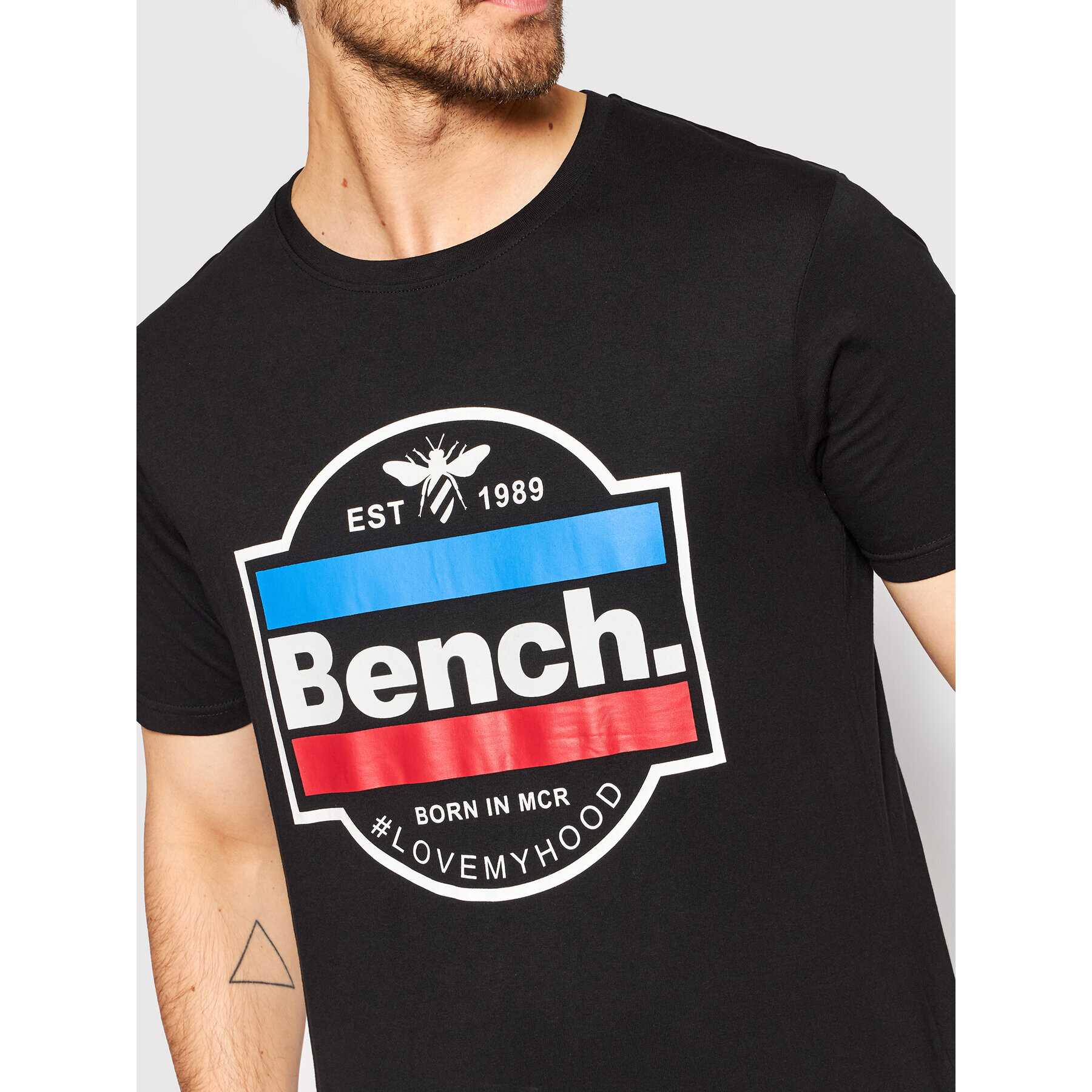 Bench Тишърт Cromir 120694 Черен Regular Fit - Pepit.bg