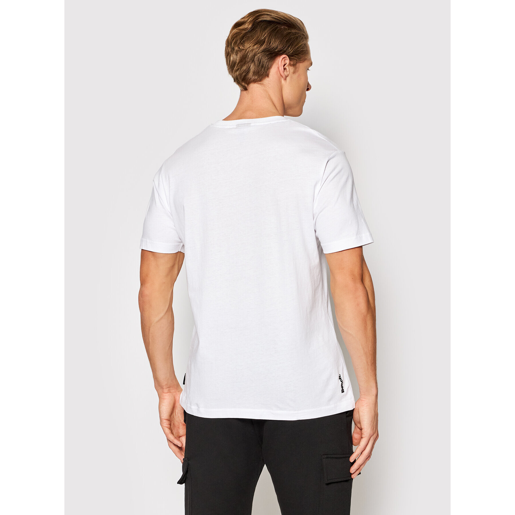 Bench Тишърт Fontaine 117992 Бял Regular Fit - Pepit.bg