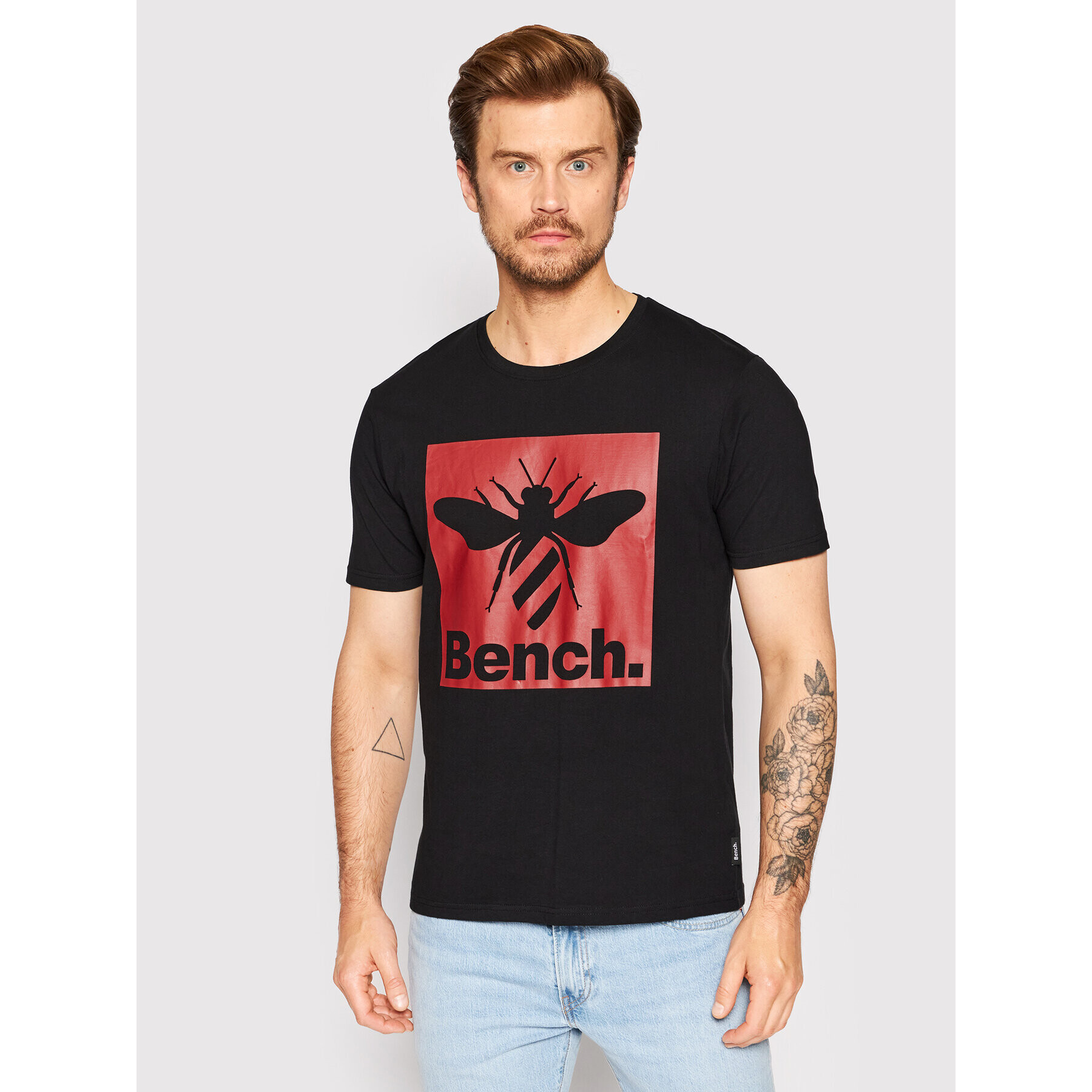 Bench Тишърт Hazen 120692 Черен Regular Fit - Pepit.bg