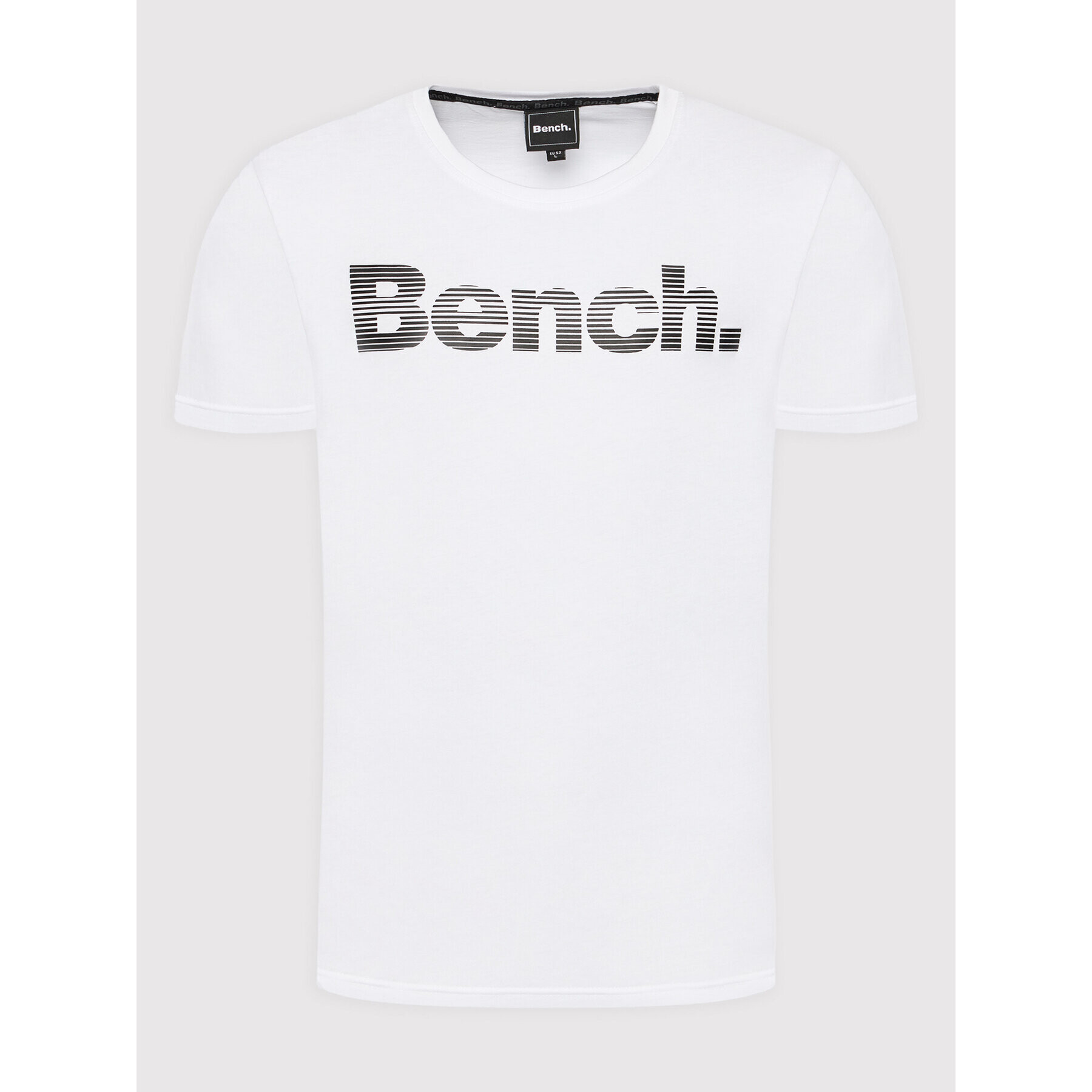 Bench Тишърт Leandro 118985 Бял Regular Fit - Pepit.bg