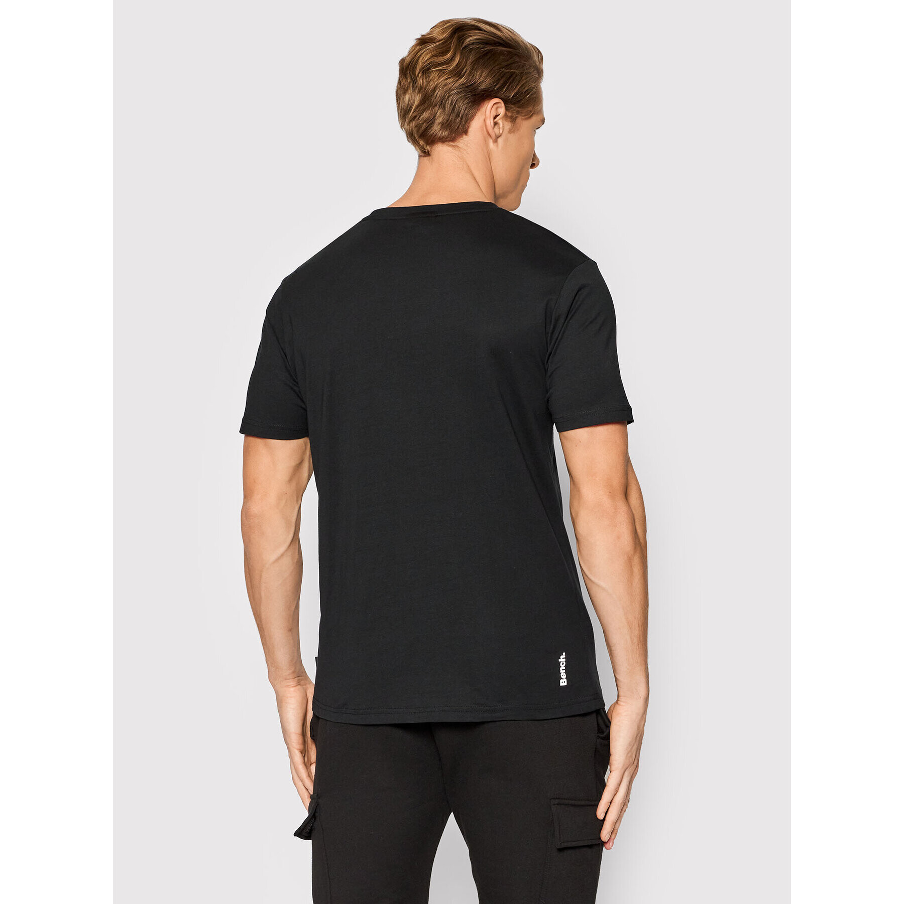 Bench Тишърт Leandro 118985 Черен Regular Fit - Pepit.bg