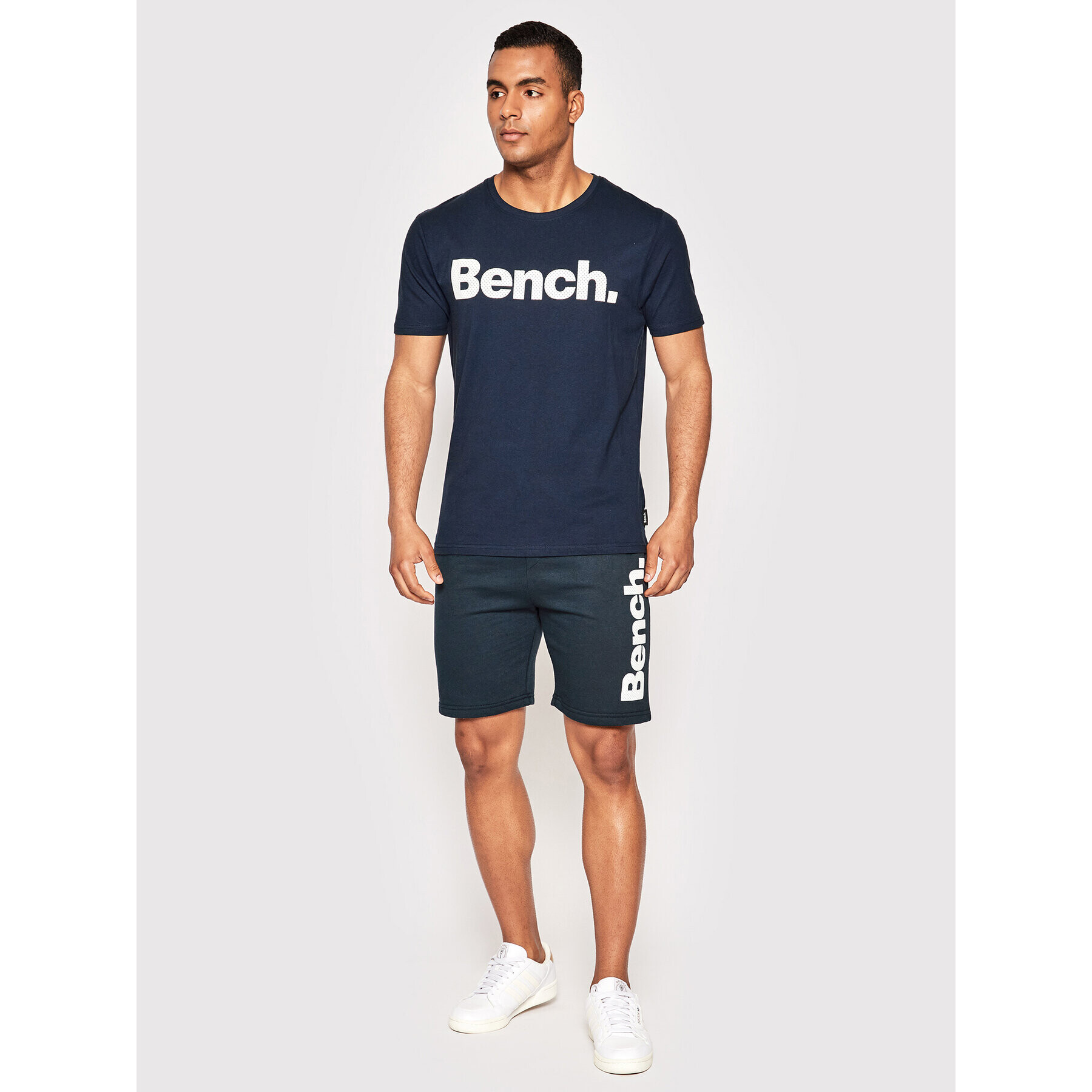 Bench Тишърт Leandro 118985 Тъмносин Regular Fit - Pepit.bg