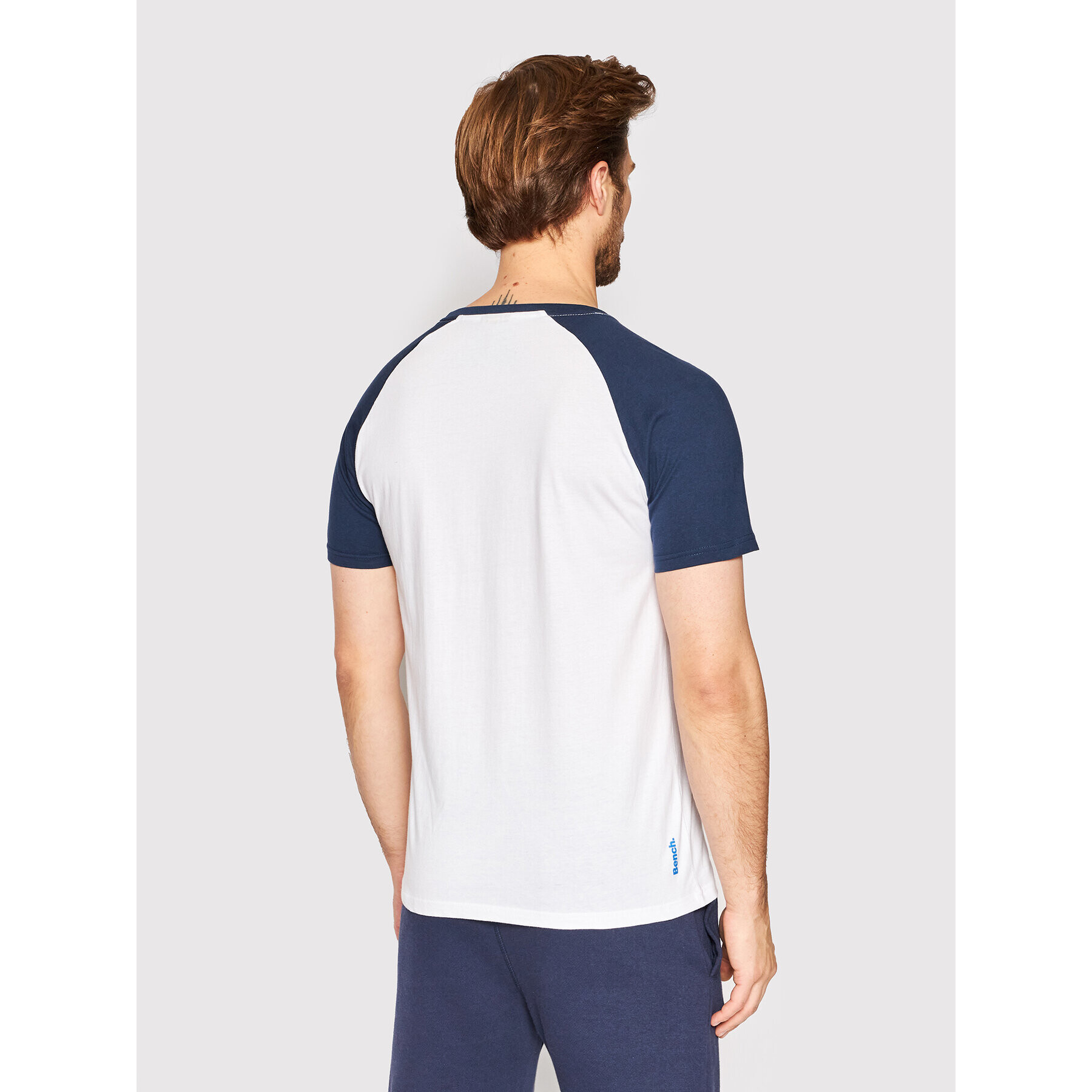 Bench Тишърт Rockwell 120755 Бял Regular Fit - Pepit.bg