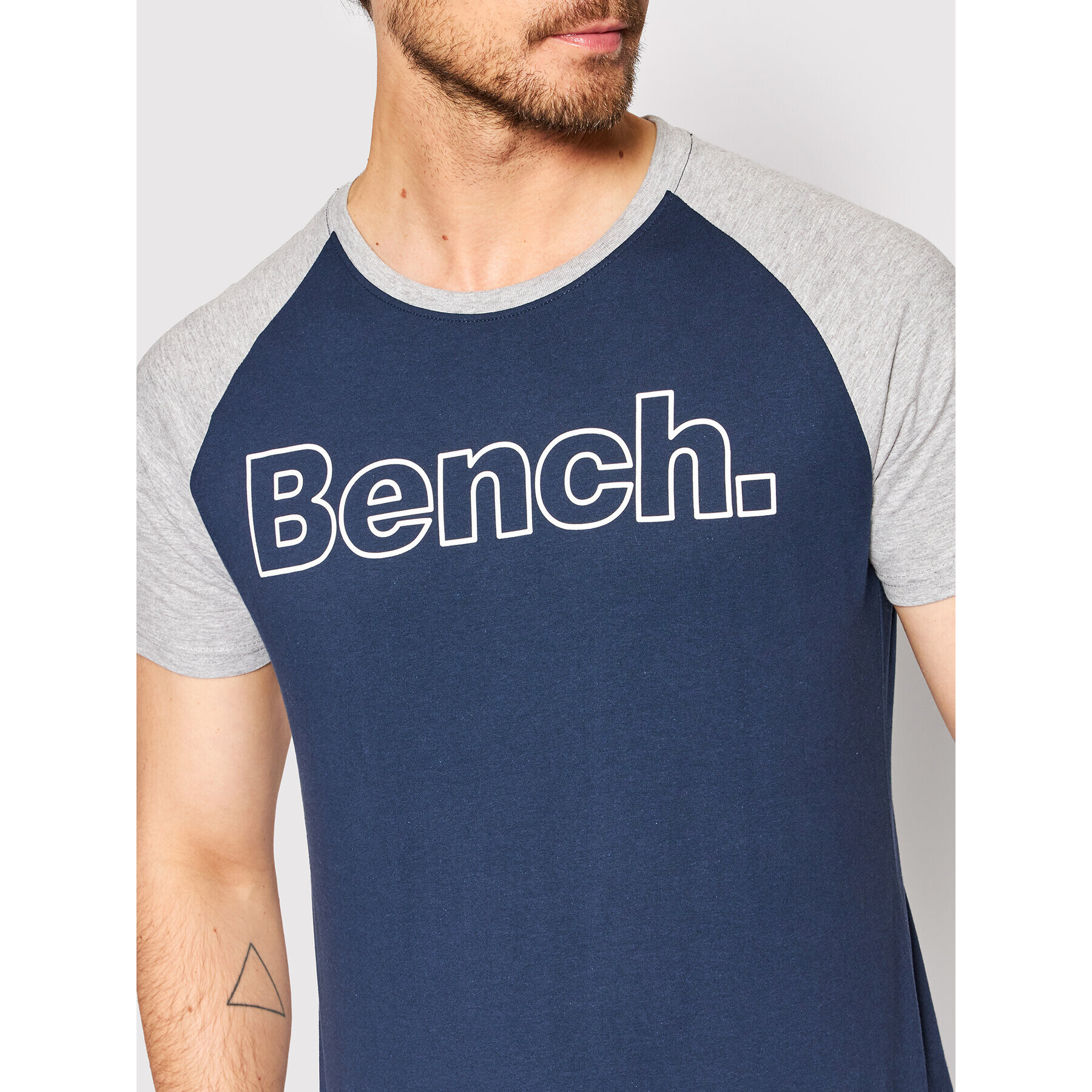 Bench Тишърт Rockwell 120755 Тъмносин Regular Fit - Pepit.bg