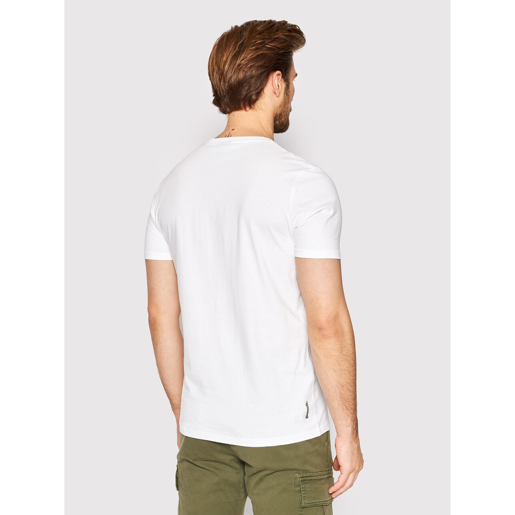 Bench Тишърт Sendak 120763 Бял Regular Fit - Pepit.bg