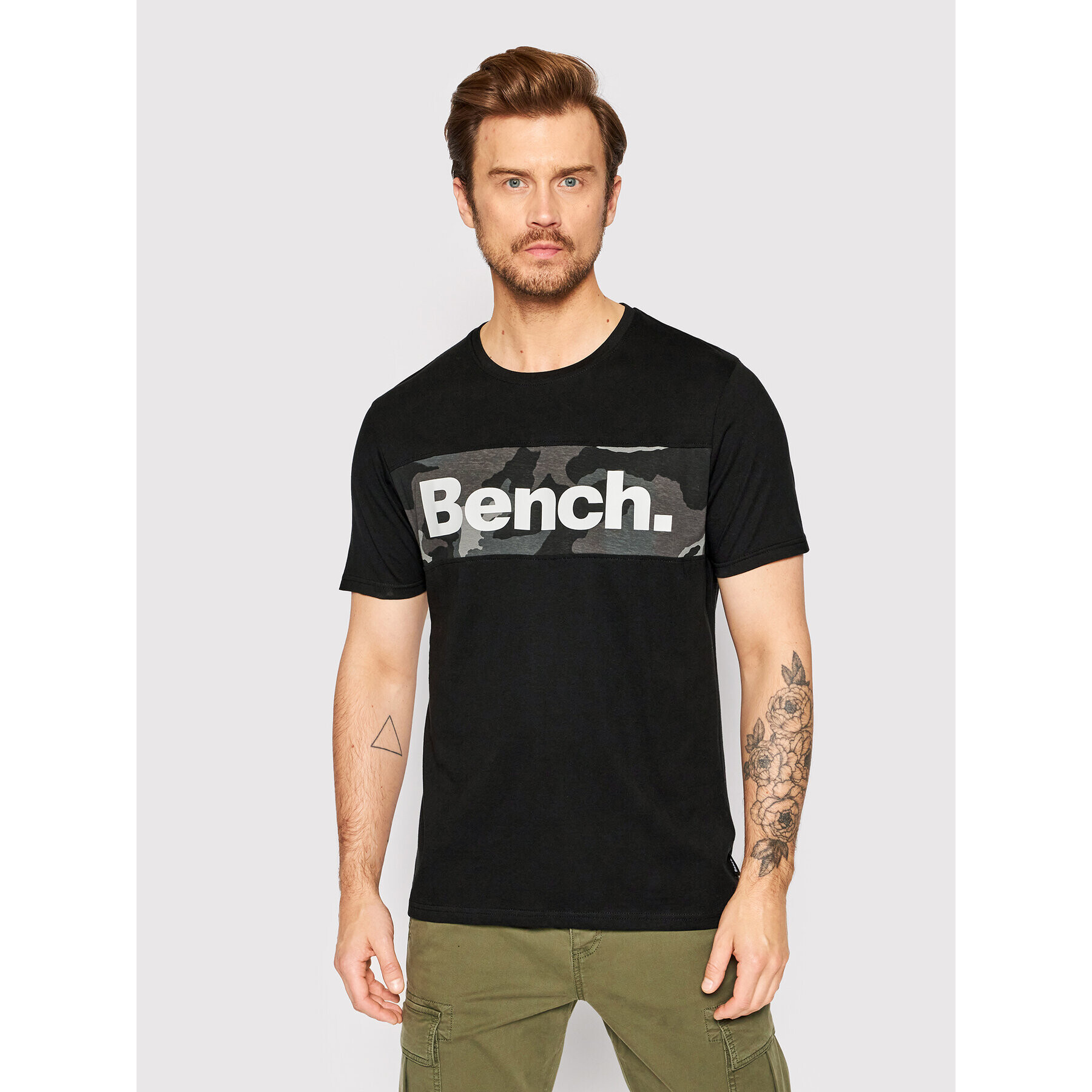 Bench Тишърт Sendak 120763 Черен Regular Fit - Pepit.bg