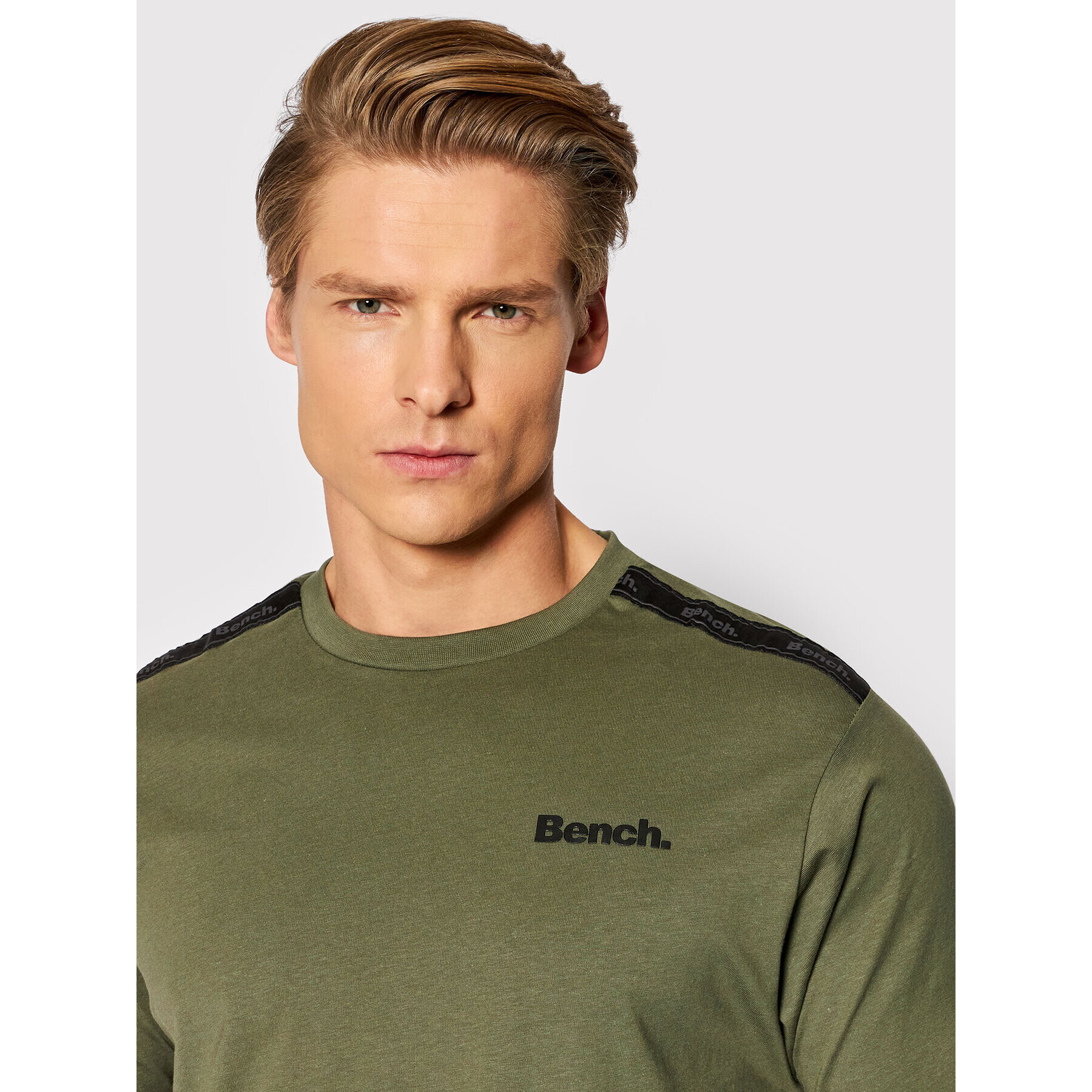 Bench Тишърт Sholo 118604 Зелен Regular Fit - Pepit.bg