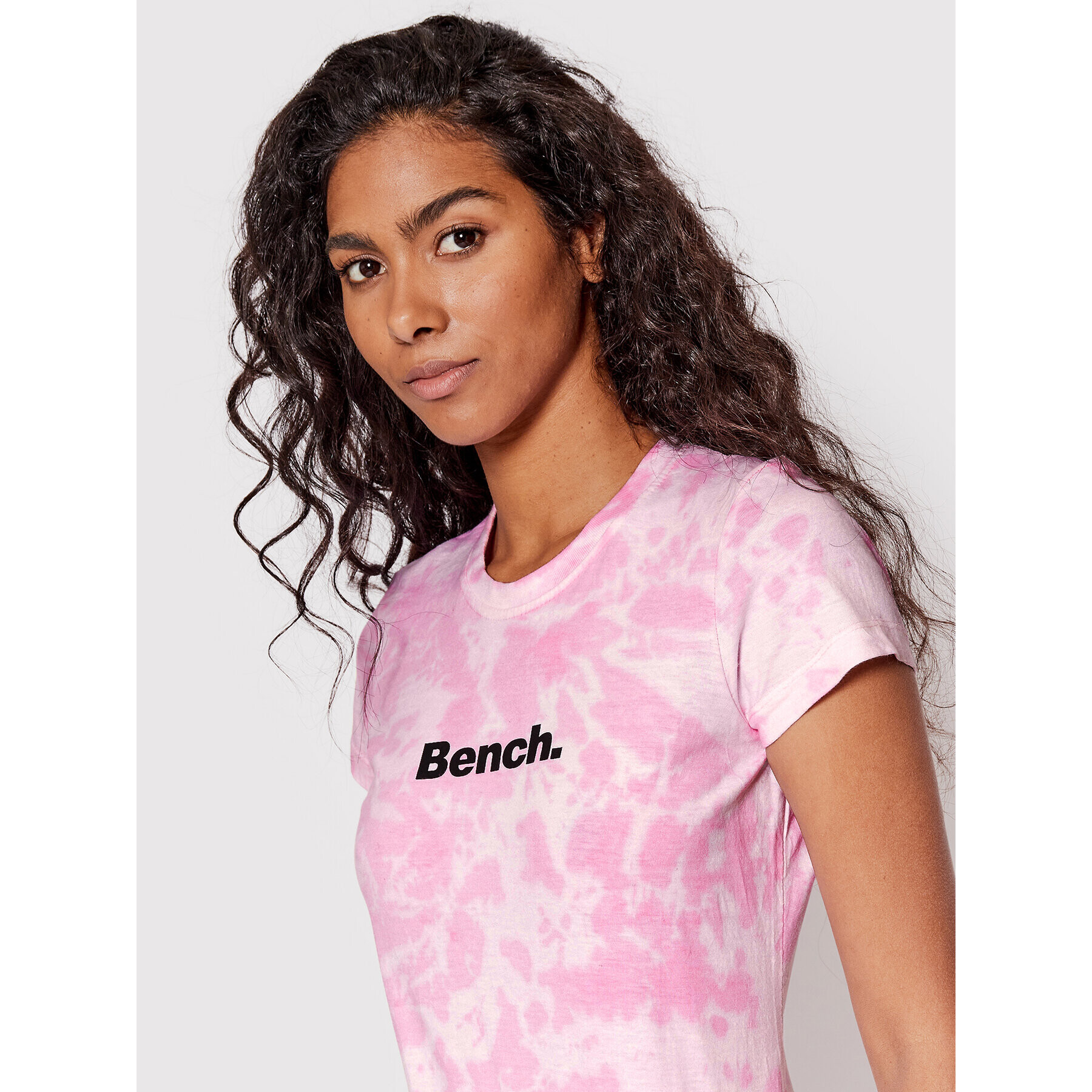Bench Тишърт Stellah 120640 Розов Regular Fit - Pepit.bg