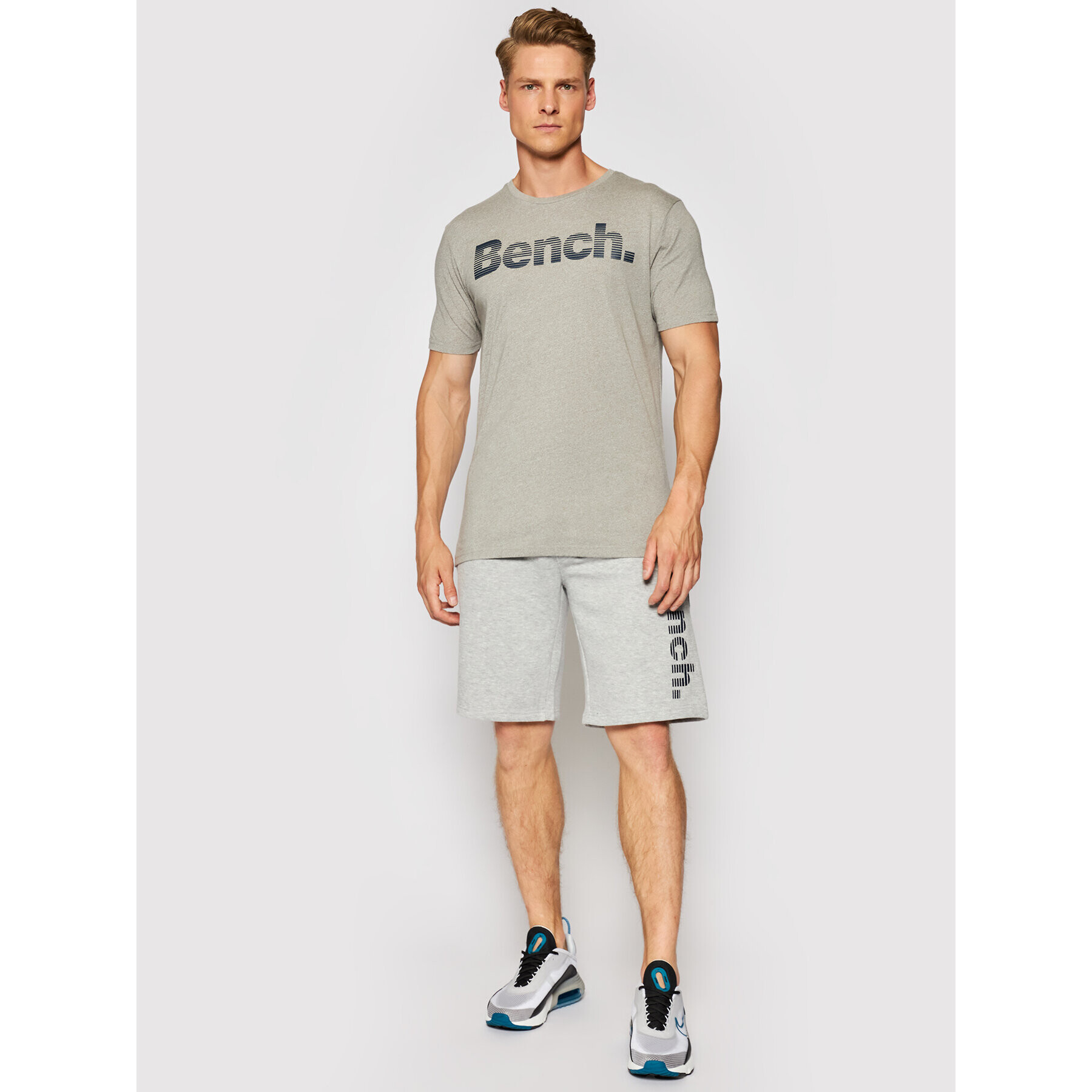 Bench Тишърт Vito 117765 Сив Regular Fit - Pepit.bg