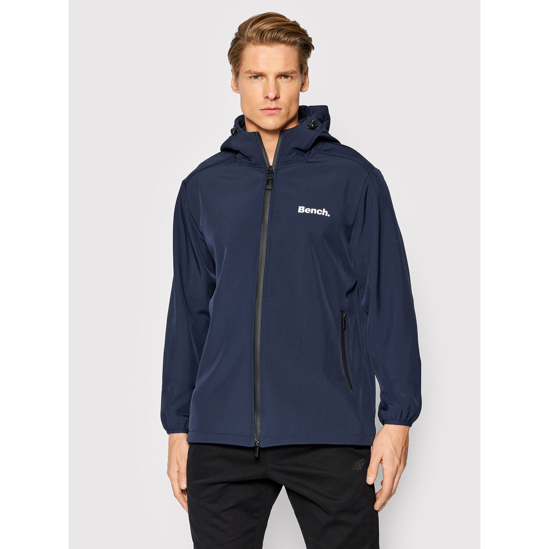 Bench Яке softshell Hawn 118633 Тъмносин Regular Fit - Pepit.bg