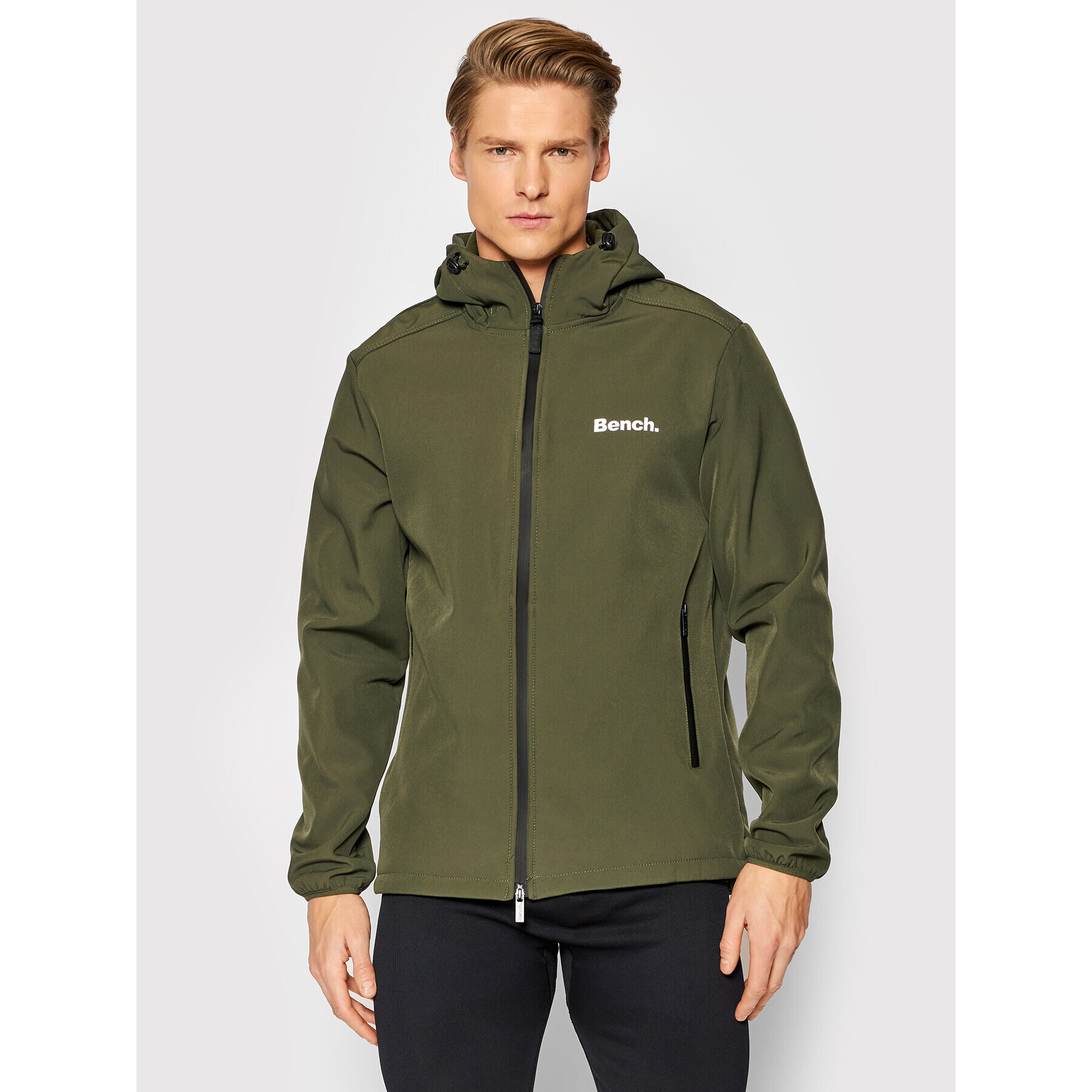 Bench Яке softshell Hawn 118633 Зелен Regular Fit - Pepit.bg