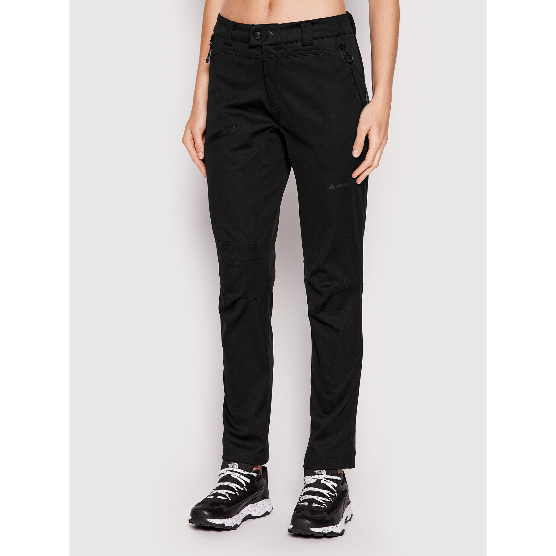 Bergson Outdoor панталони Fettle Черен Regular Fit - Pepit.bg