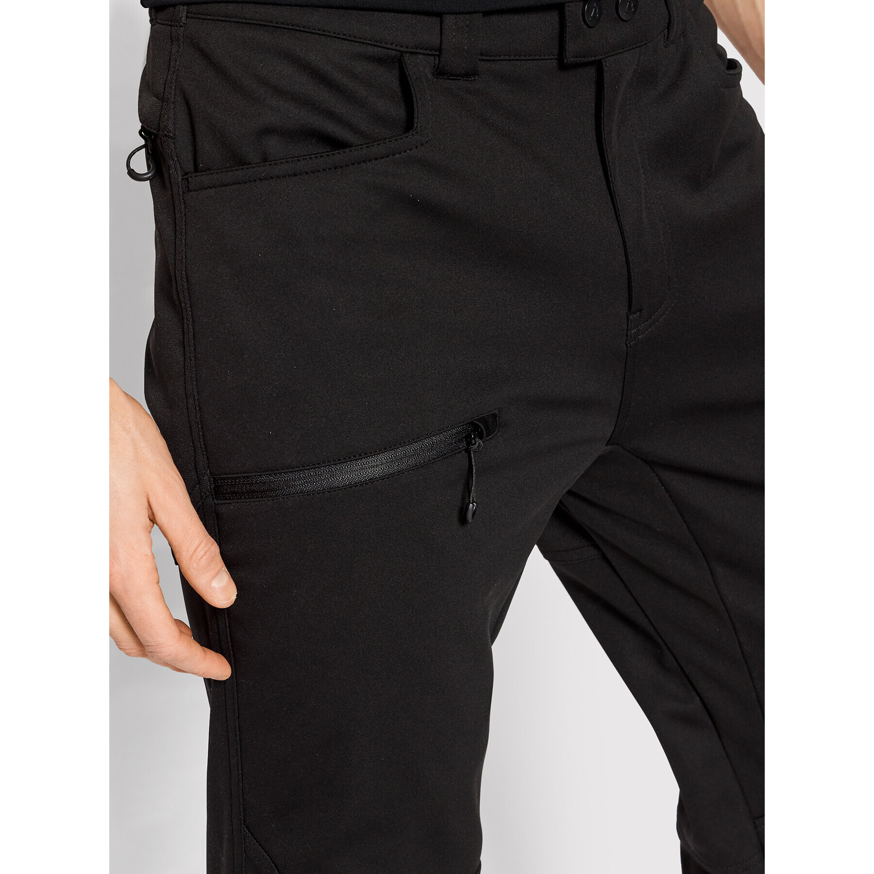 Bergson Outdoor панталони Sort Ss Черен Regular Fit - Pepit.bg