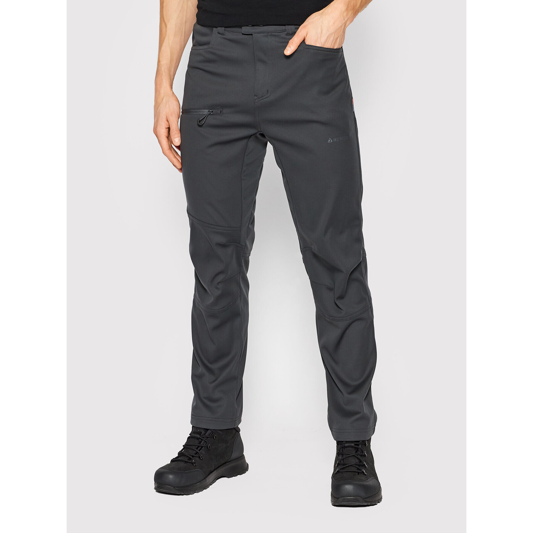Bergson Outdoor панталони Sort Ss Сив Regular Fit - Pepit.bg