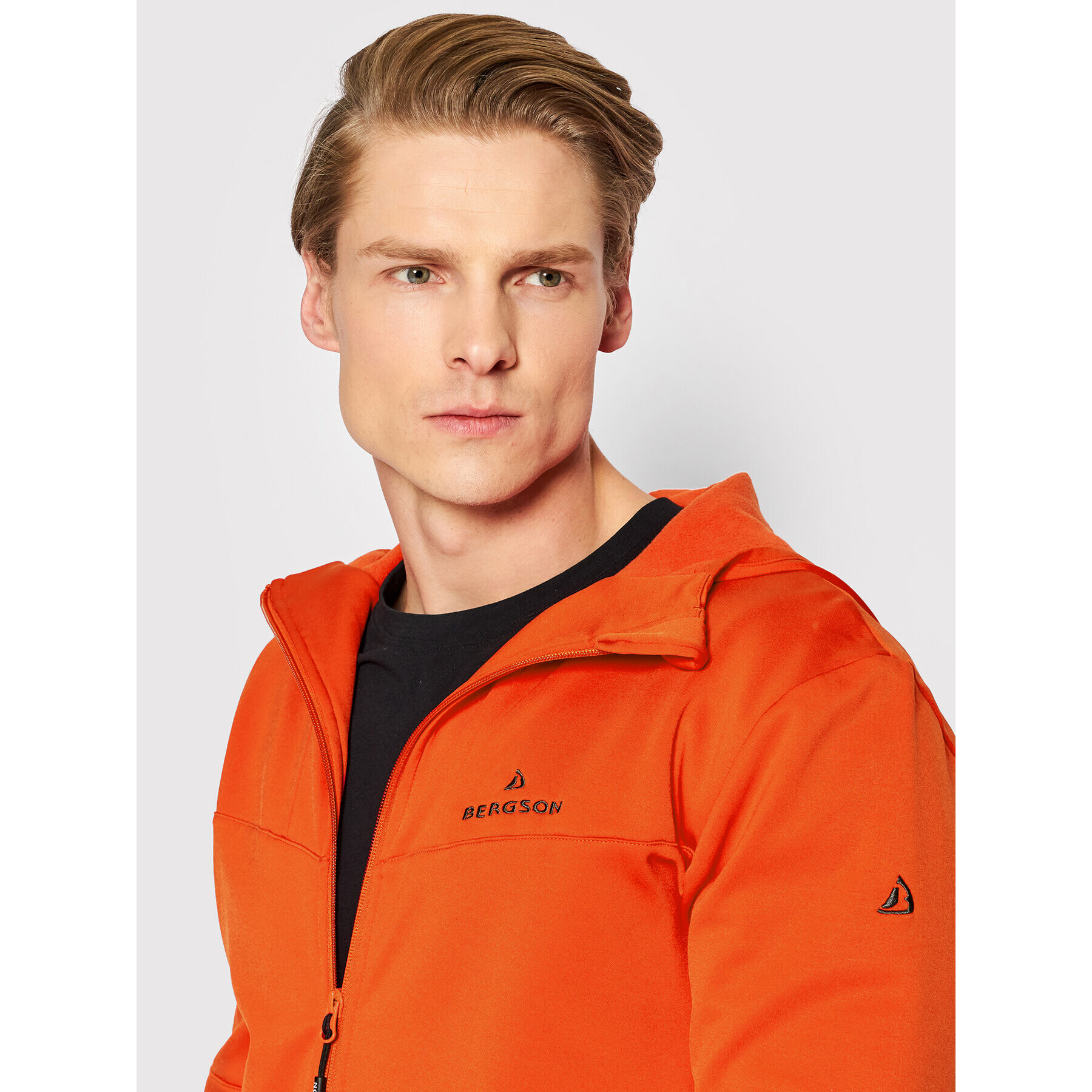 Bergson Преходно яке Act Ps Оранжев Regular Fit - Pepit.bg