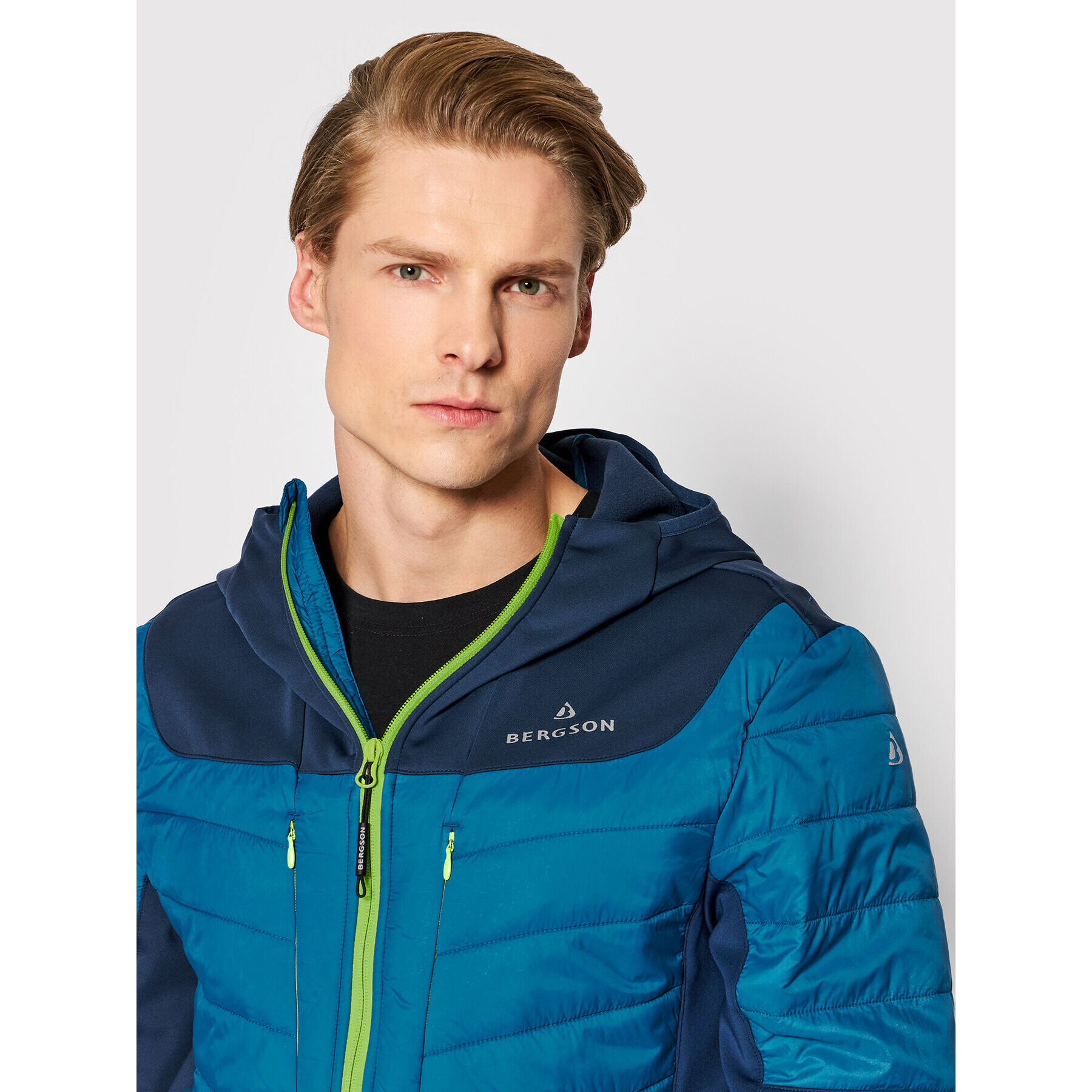 Bergson Преходно яке Bluff Hb Син Regular Fit - Pepit.bg