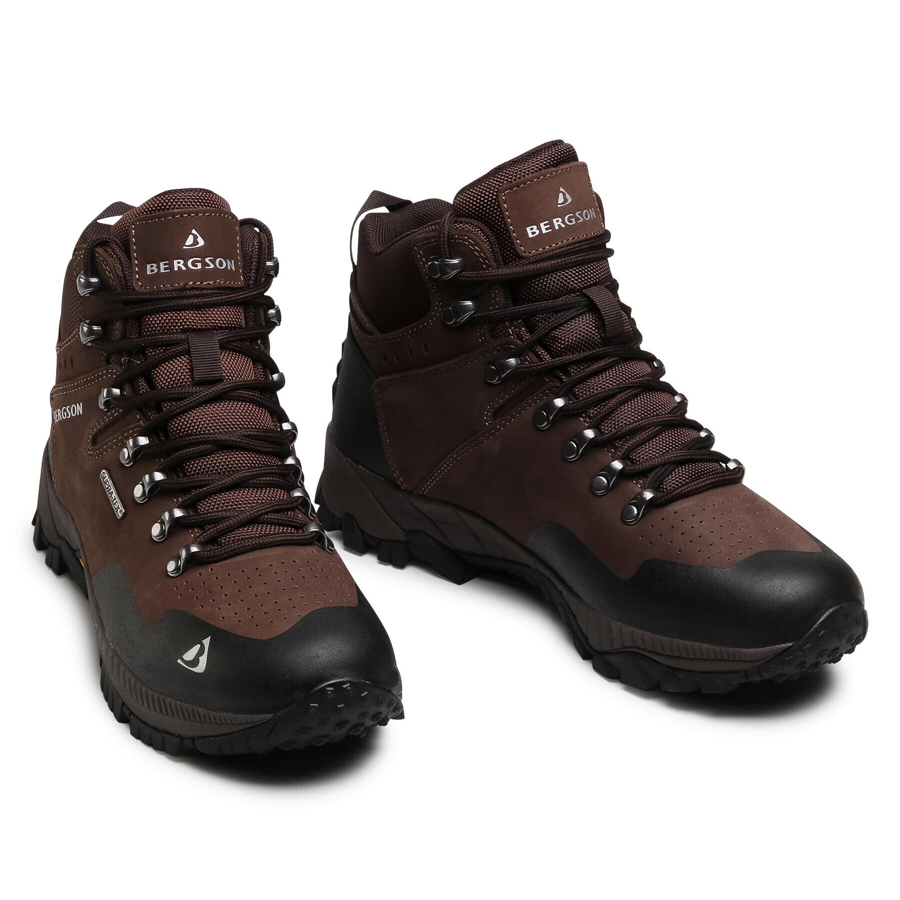 Bergson Туристически Semien Mid Stx Кафяв - Pepit.bg