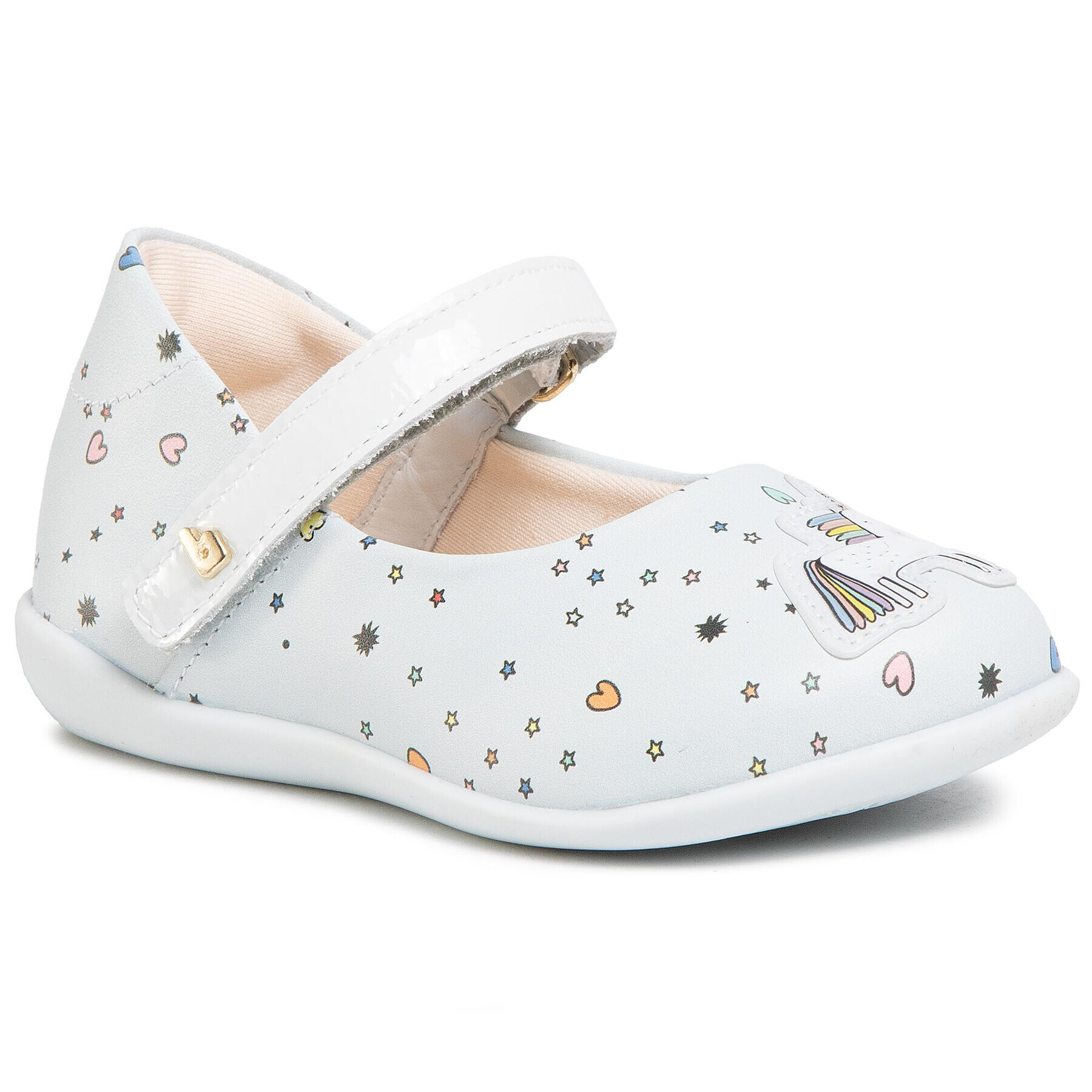 Bibi Обувки Rainbow Mini 1070075 Сив - Pepit.bg
