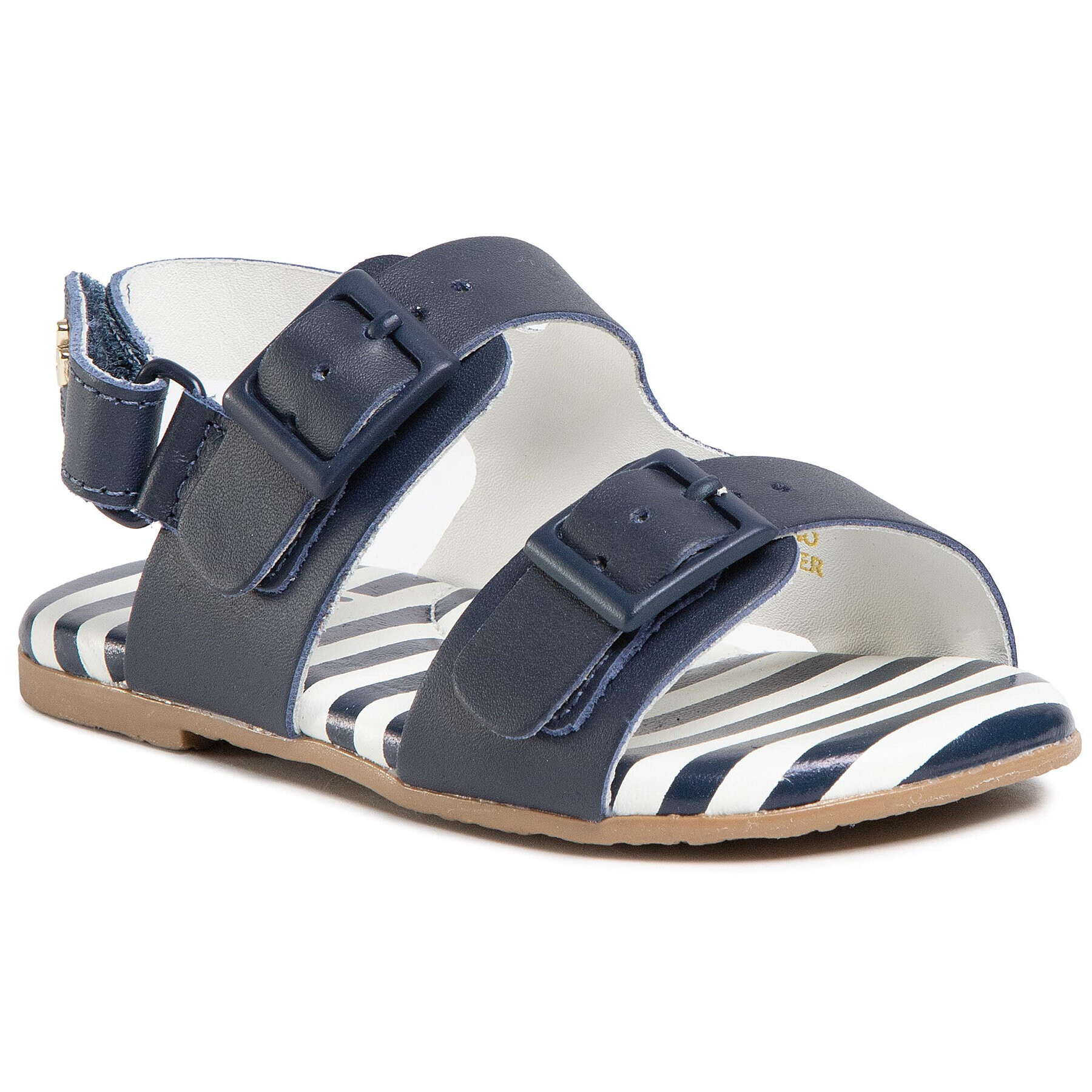 Bibi Сандали Baby Birk Mini 1088053 Тъмносин - Pepit.bg