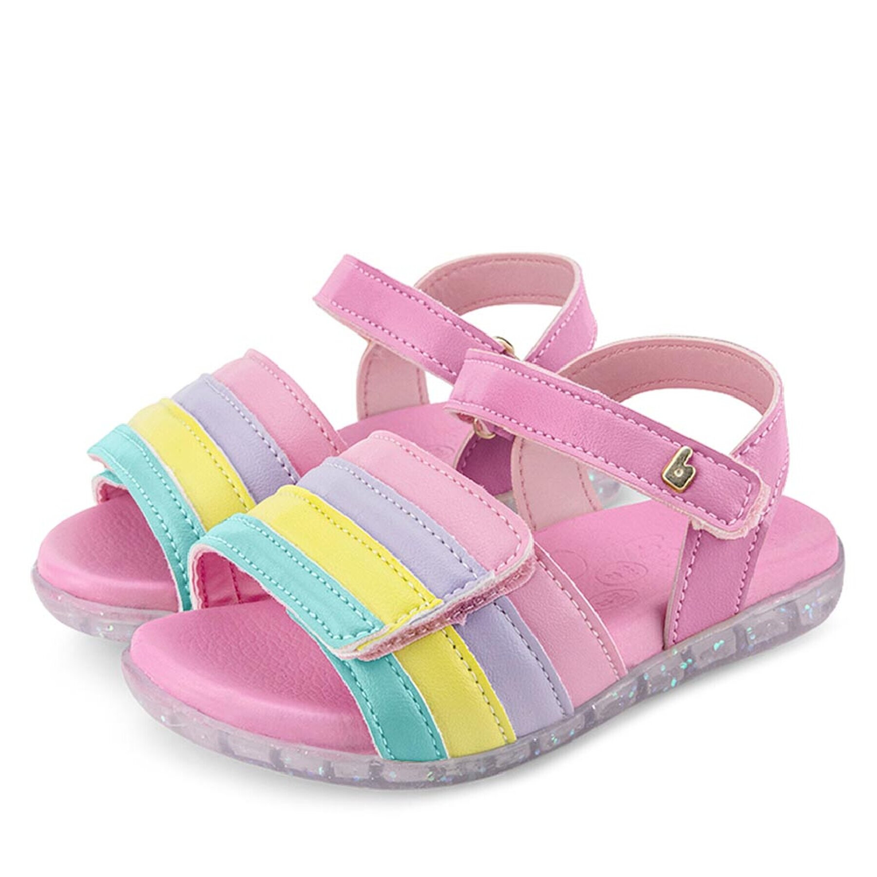 Bibi Сандали Baby Soft 1188023 Розов - Pepit.bg