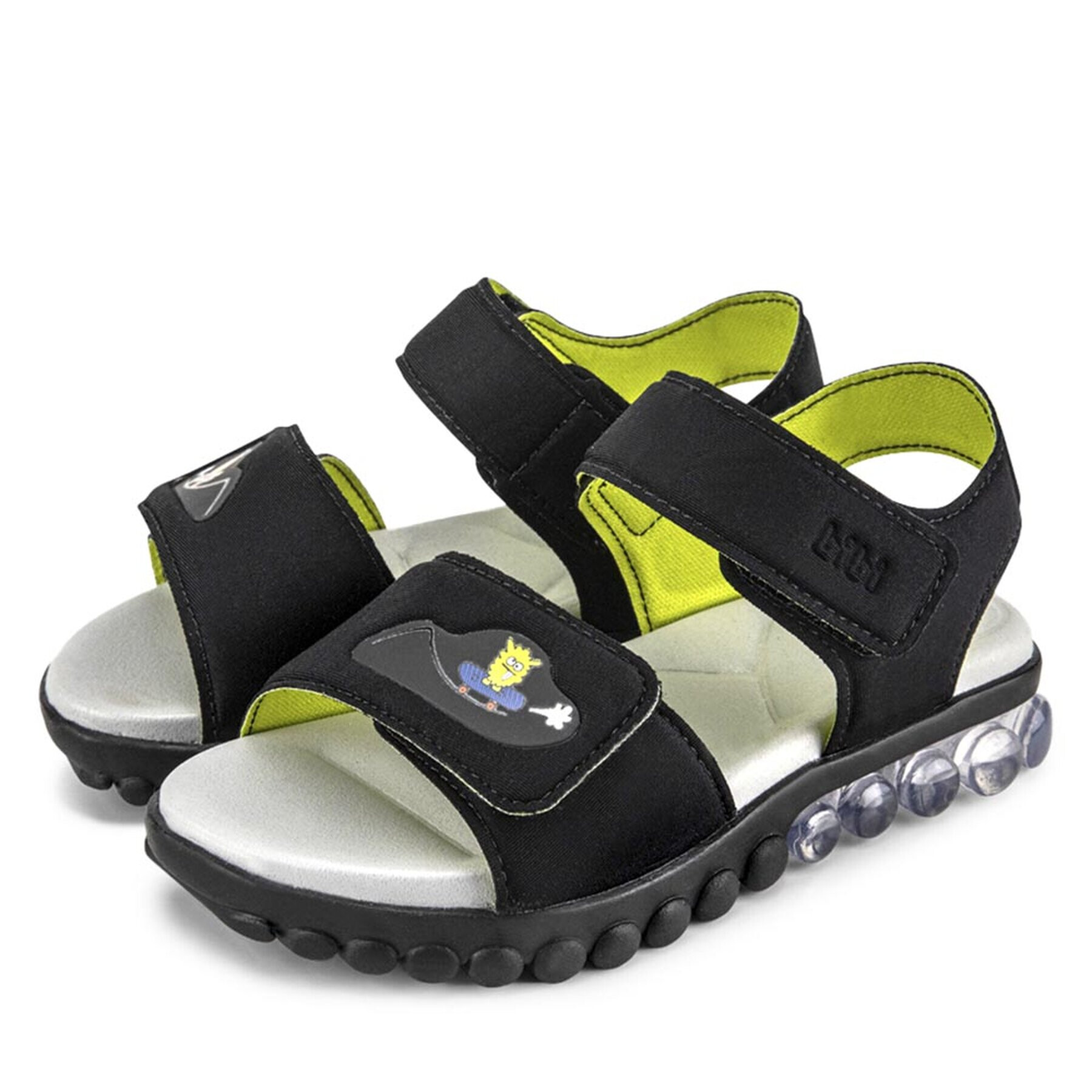 Bibi Сандали Summer Roller 1193013 Черен - Pepit.bg