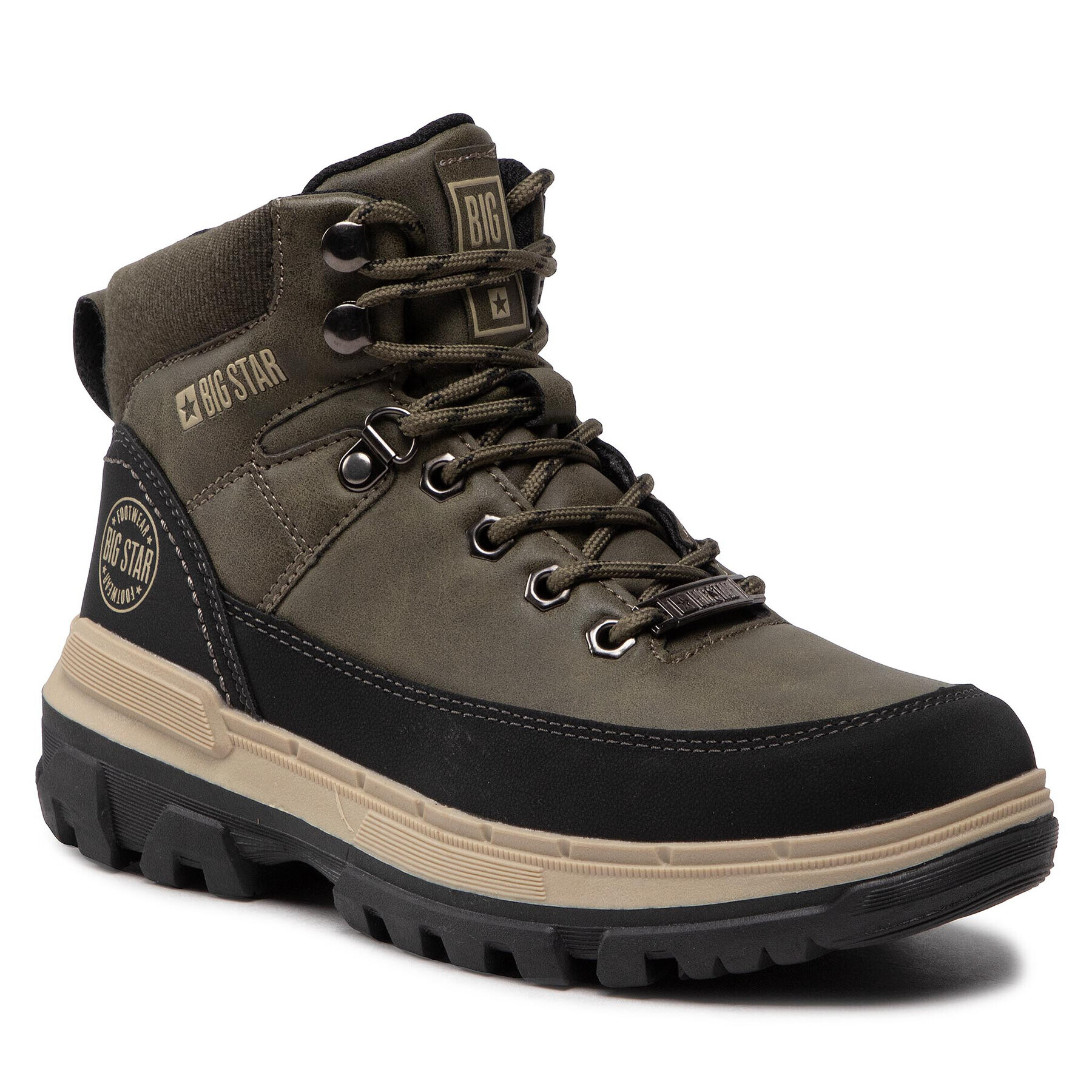 Big Star Shoes Боти KK274220 Каки - Pepit.bg