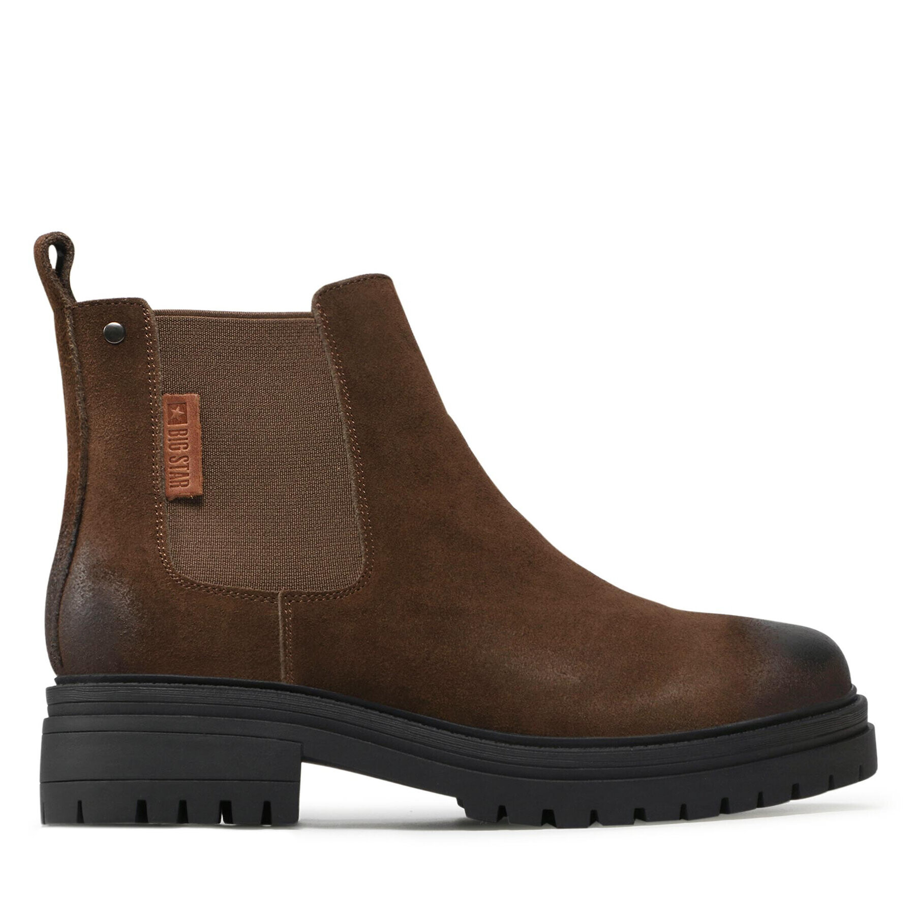 Big Star Shoes Боти тип челси II274376 Кафяв - Pepit.bg