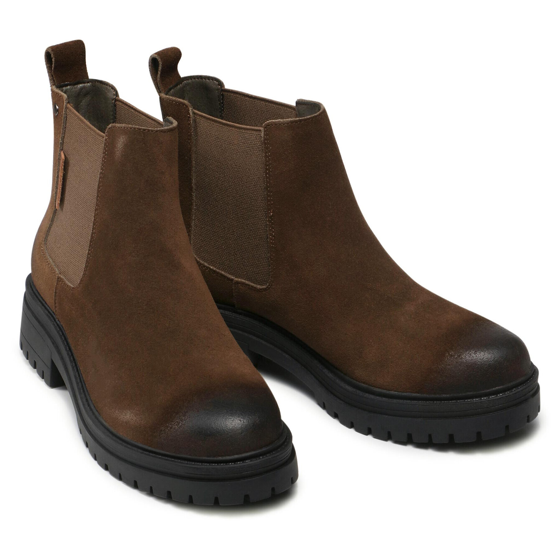 Big Star Shoes Боти тип челси II274376 Кафяв - Pepit.bg