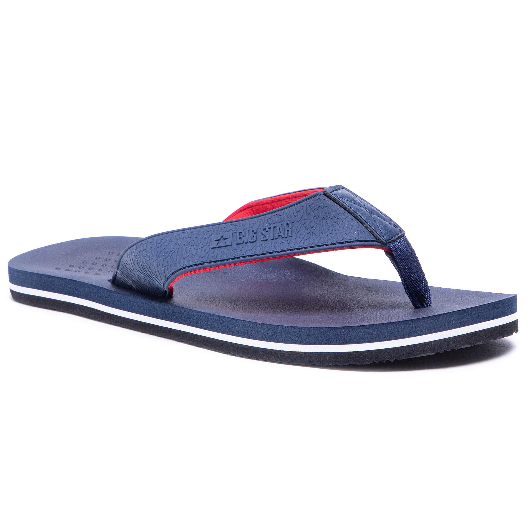 Big Star Shoes Джапанки HH174822 Тъмносин - Pepit.bg