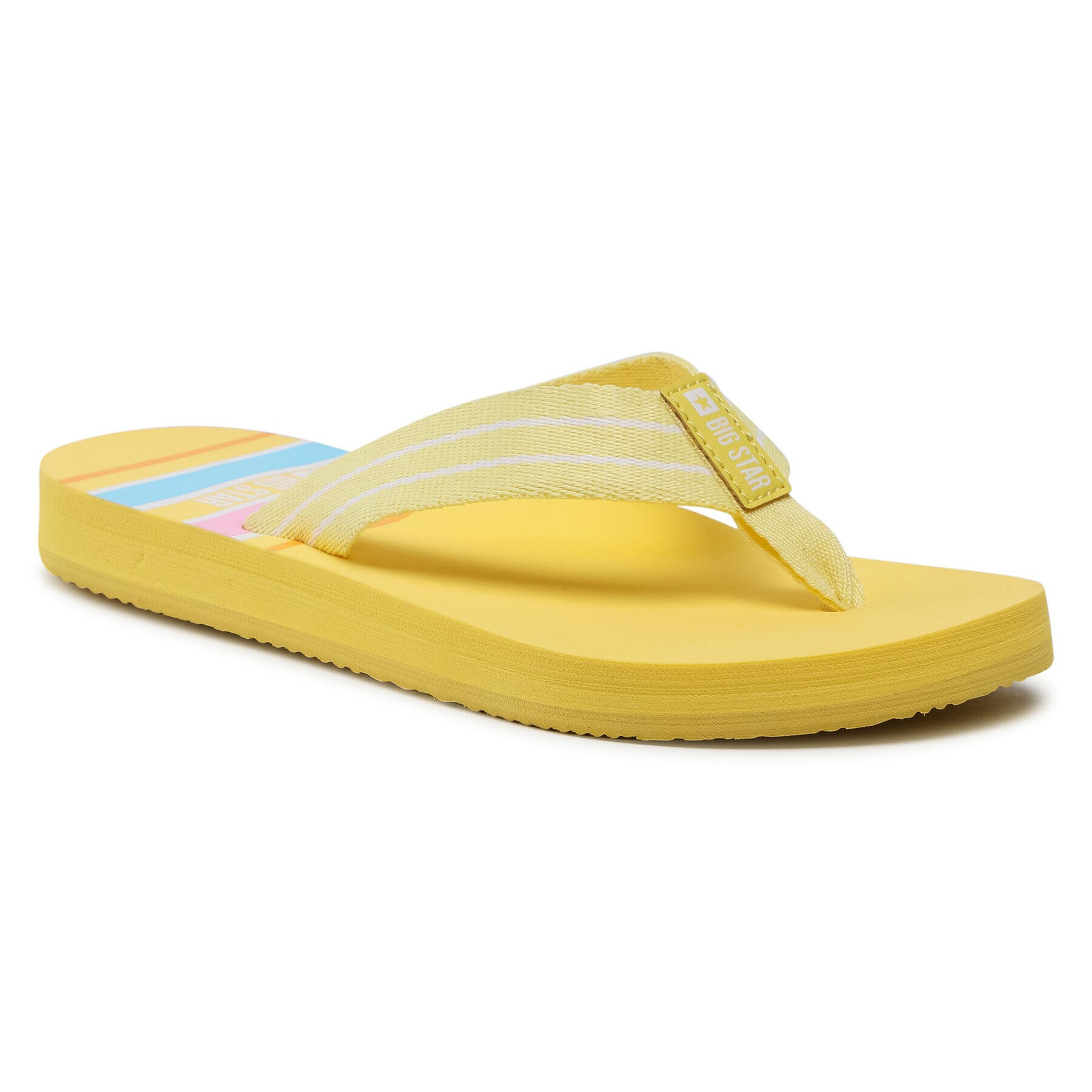 Big Star Shoes Джапанки HH274A055 Жълт - Pepit.bg