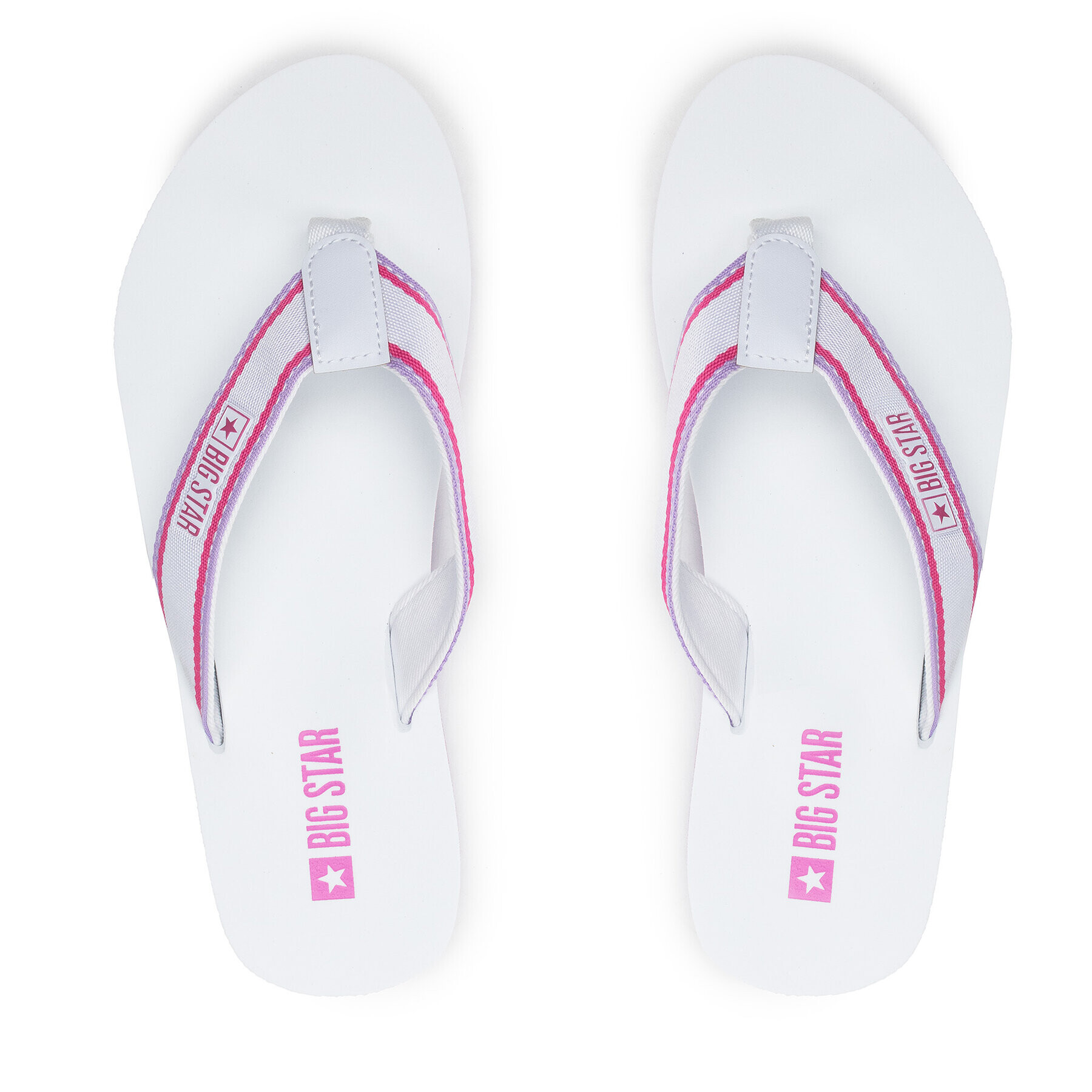 Big Star Shoes Джапанки JJ274A378 Бял - Pepit.bg