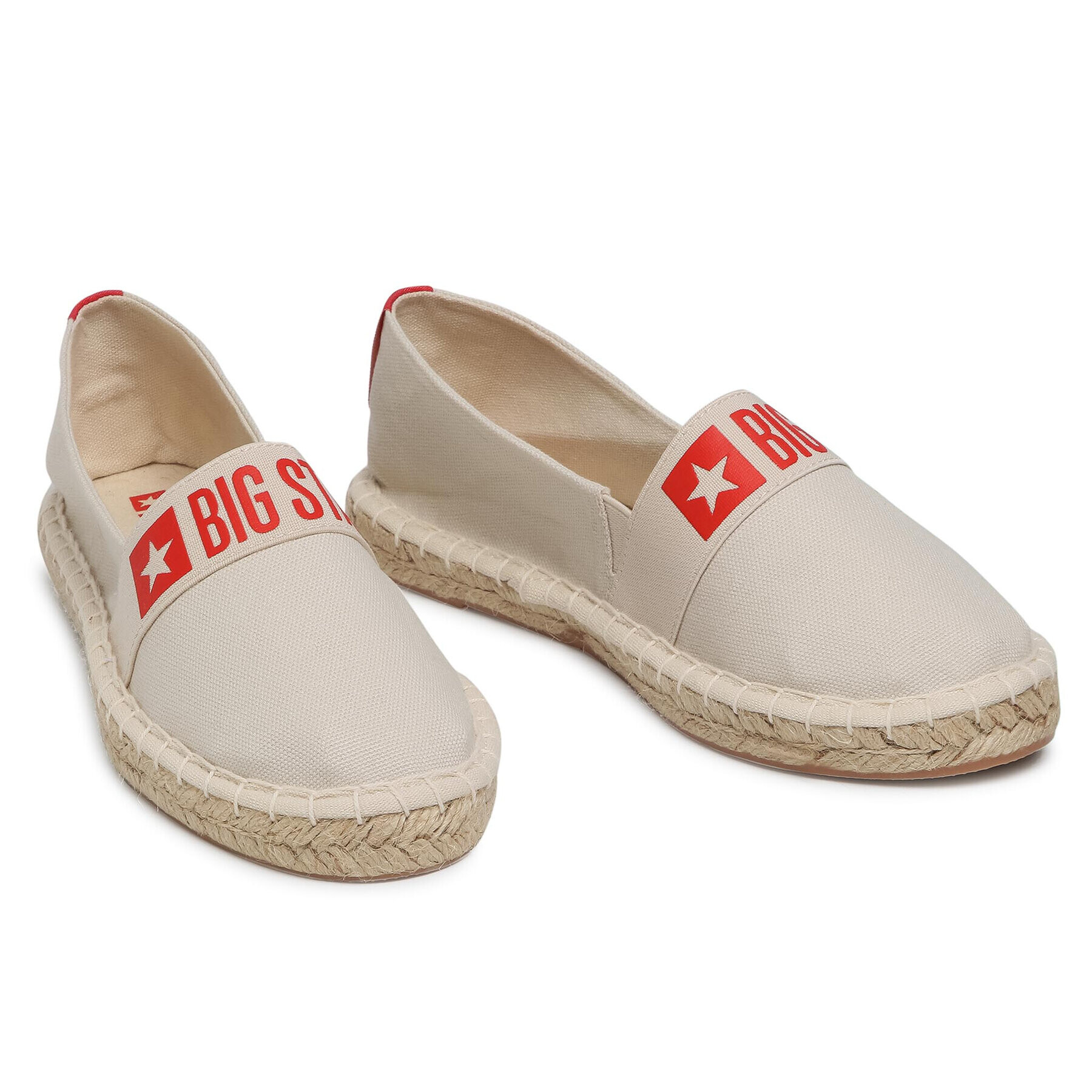 Big Star Shoes Еспадрили HH274474 Бежов - Pepit.bg