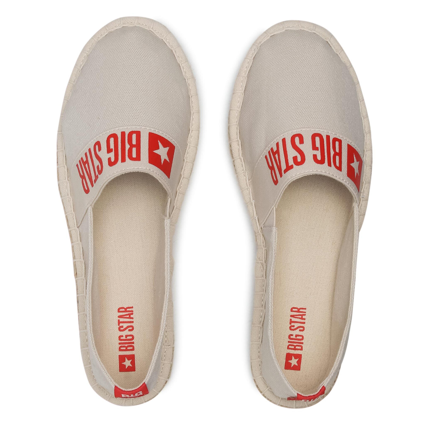 Big Star Shoes Еспадрили HH274474 Бежов - Pepit.bg