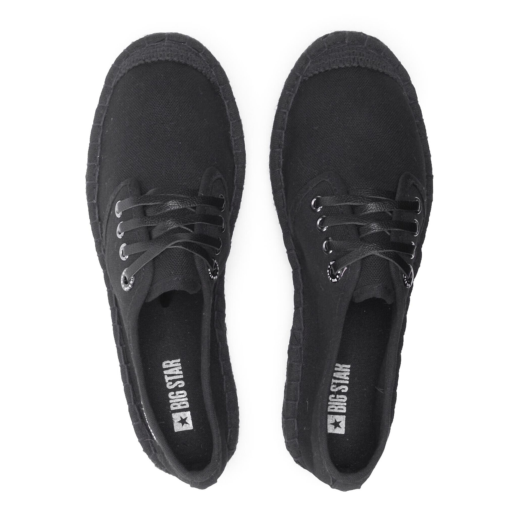 Big Star Shoes Еспадрили HH274489 Черен - Pepit.bg