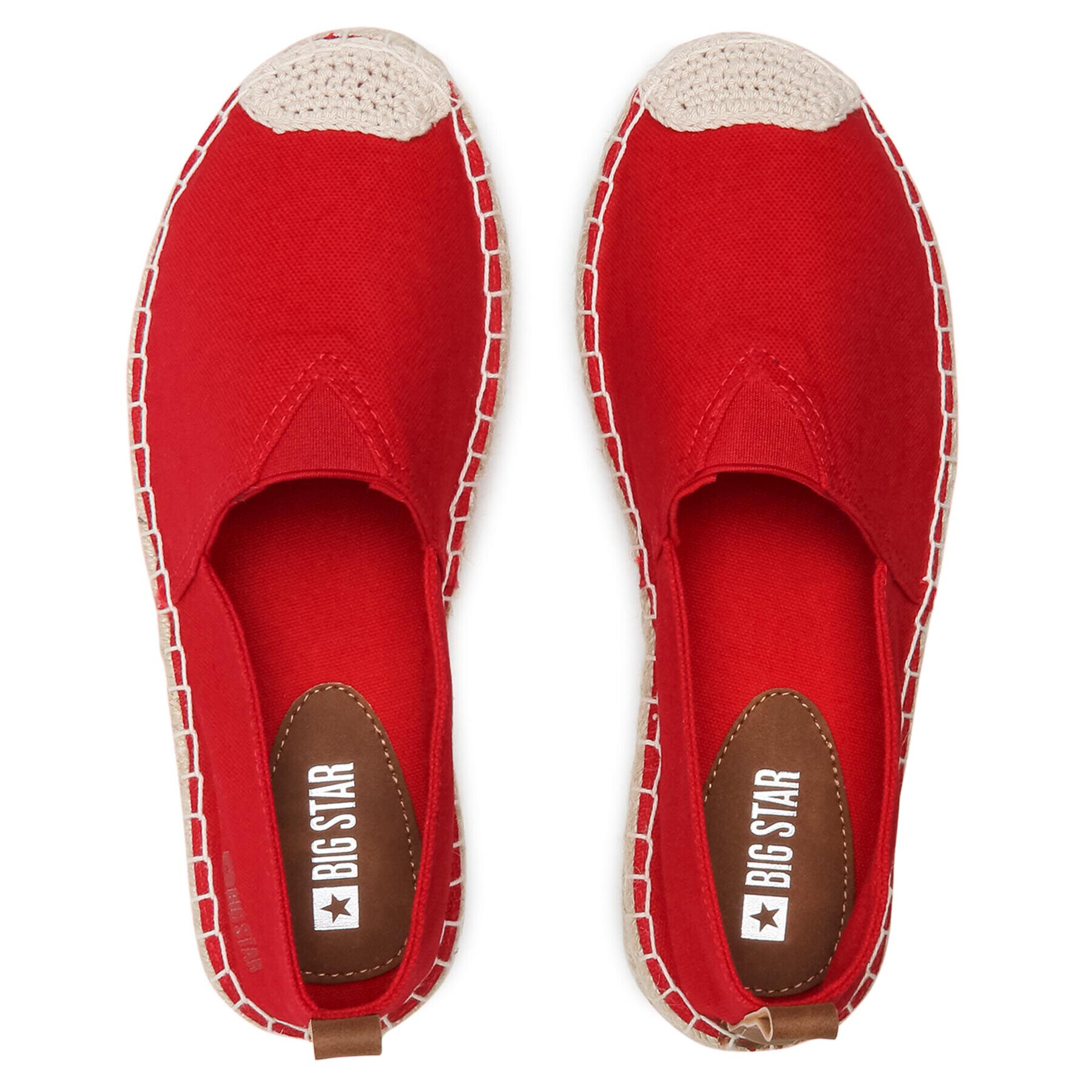 Big Star Shoes Еспадрили HH274494 Червен - Pepit.bg