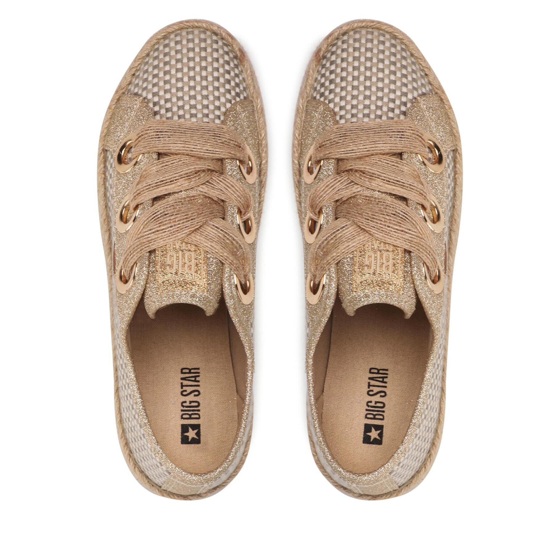 Big Star Shoes Еспадрили JJ274392 Бежов - Pepit.bg