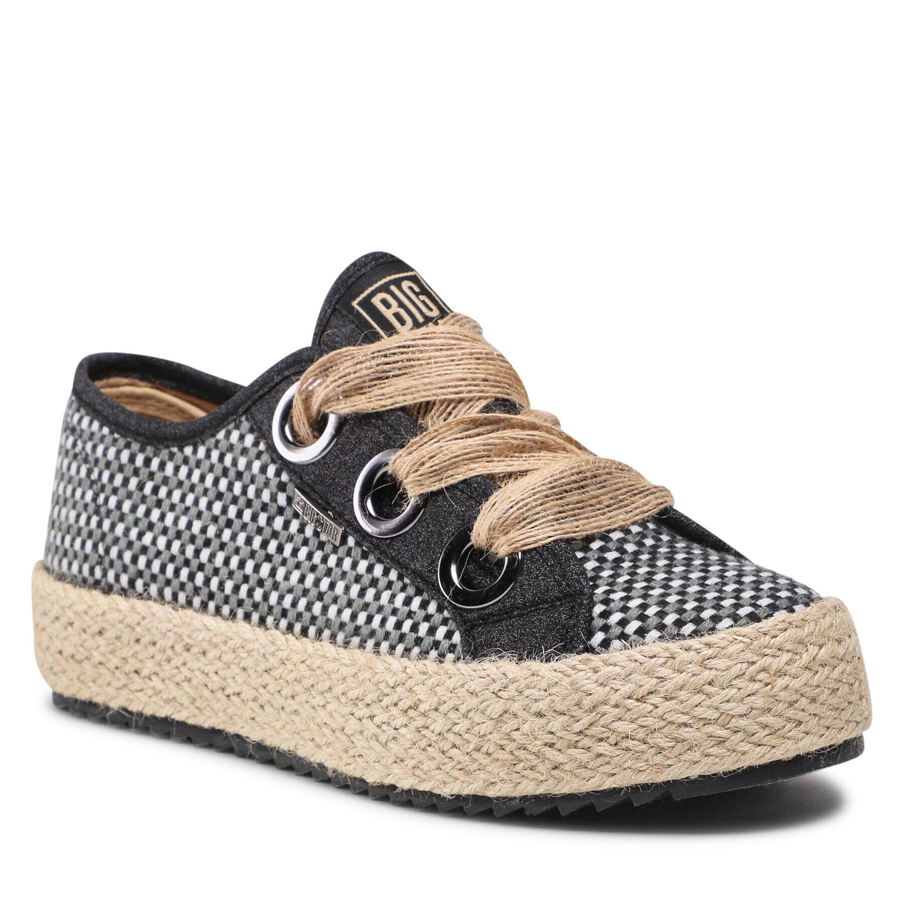 Big Star Shoes Еспадрили JJ274393 Черен - Pepit.bg