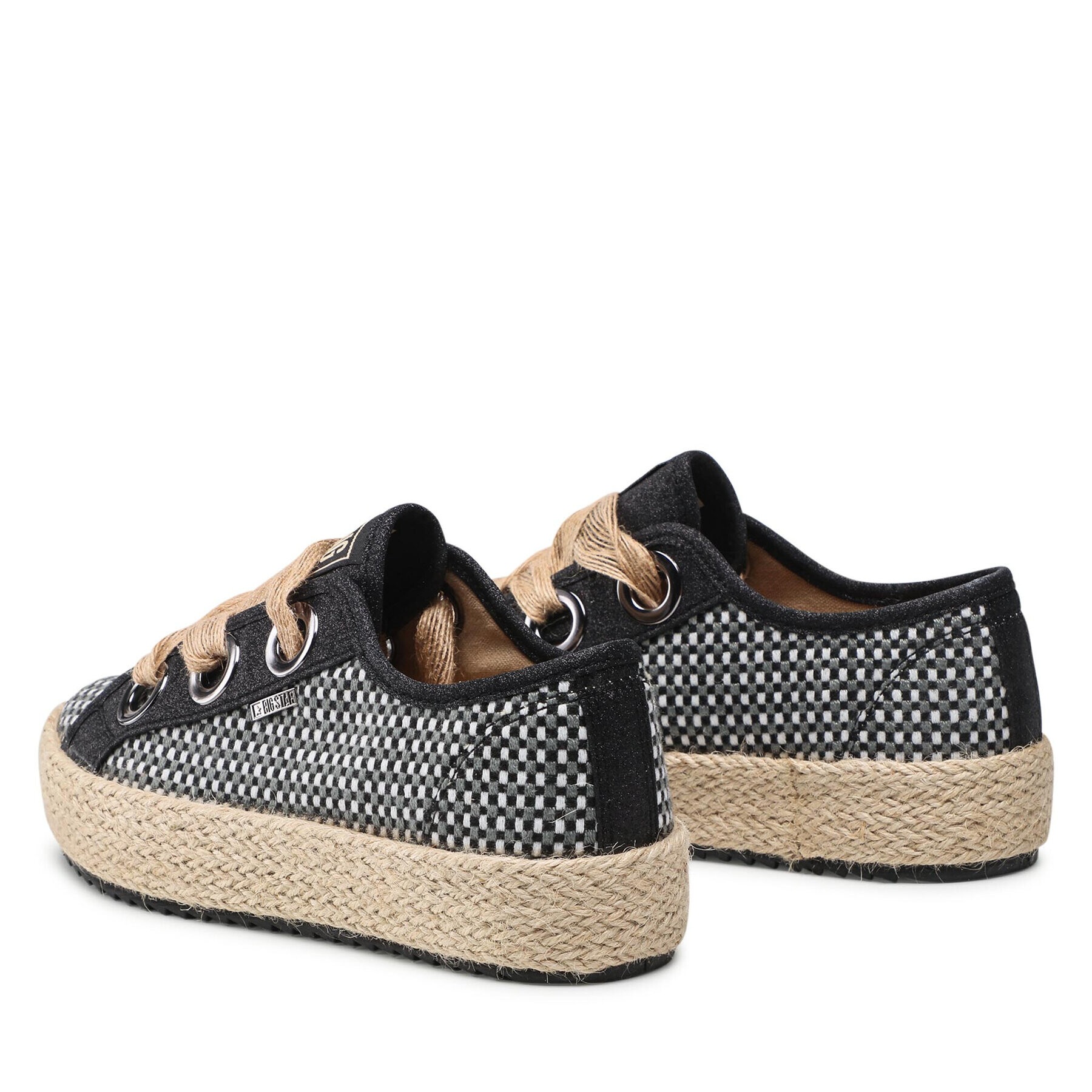 Big Star Shoes Еспадрили JJ274393 Черен - Pepit.bg