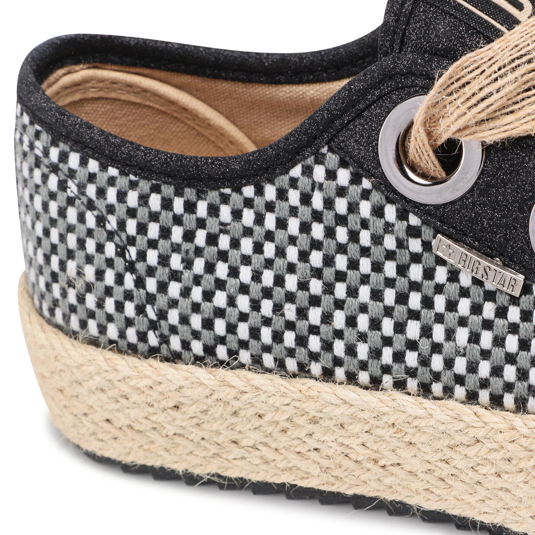 Big Star Shoes Еспадрили JJ274393 Черен - Pepit.bg