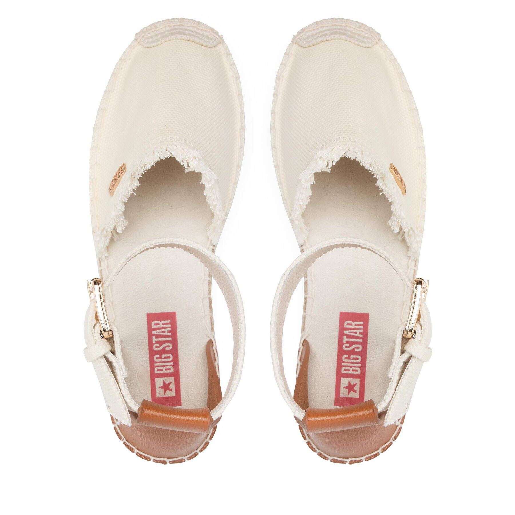 Big Star Shoes Еспадрили JJ274886 Бежов - Pepit.bg