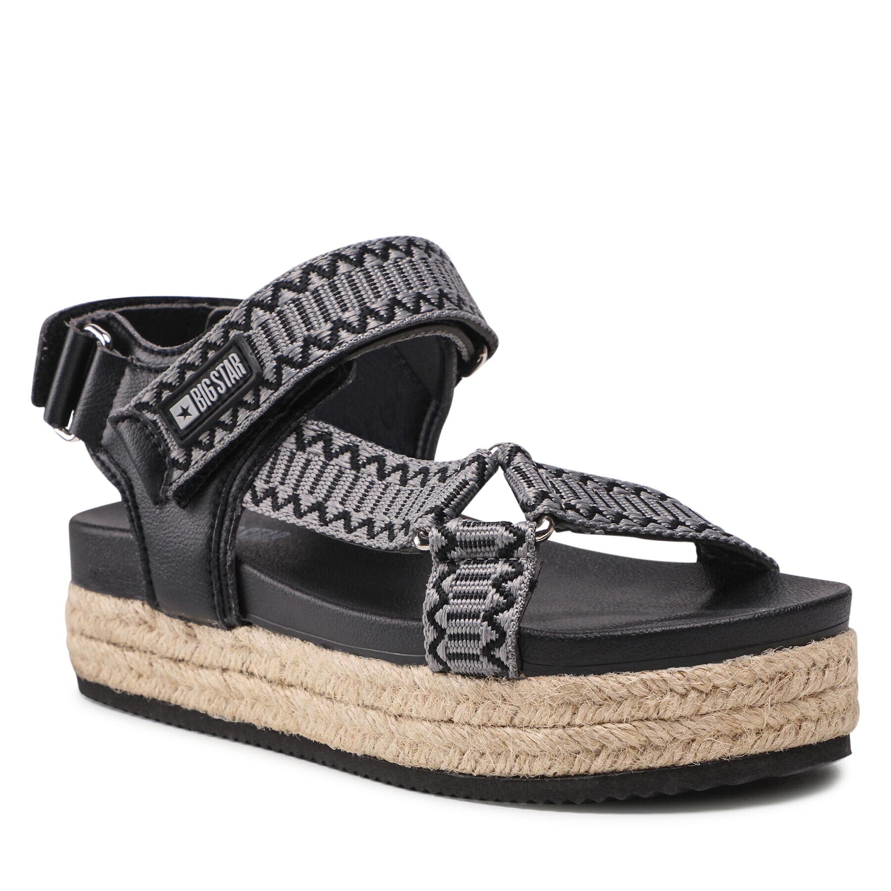Big Star Shoes Еспадрили JJ274940 Черен - Pepit.bg