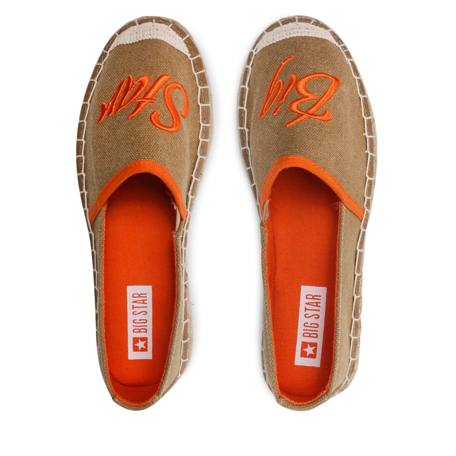 Big Star Shoes Еспадрили JJ274974 Кафяв - Pepit.bg