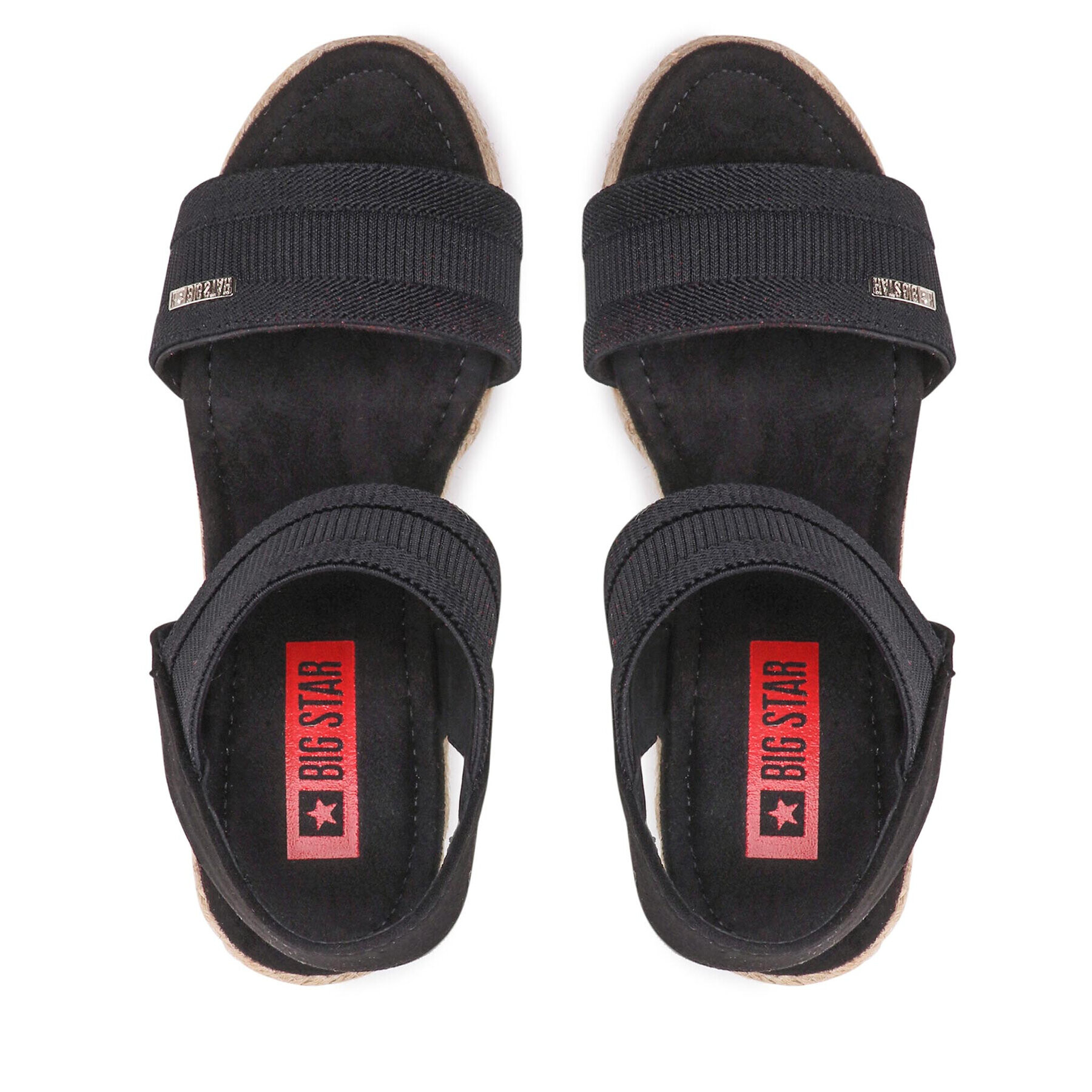Big Star Shoes Еспадрили JJ274976 Черен - Pepit.bg