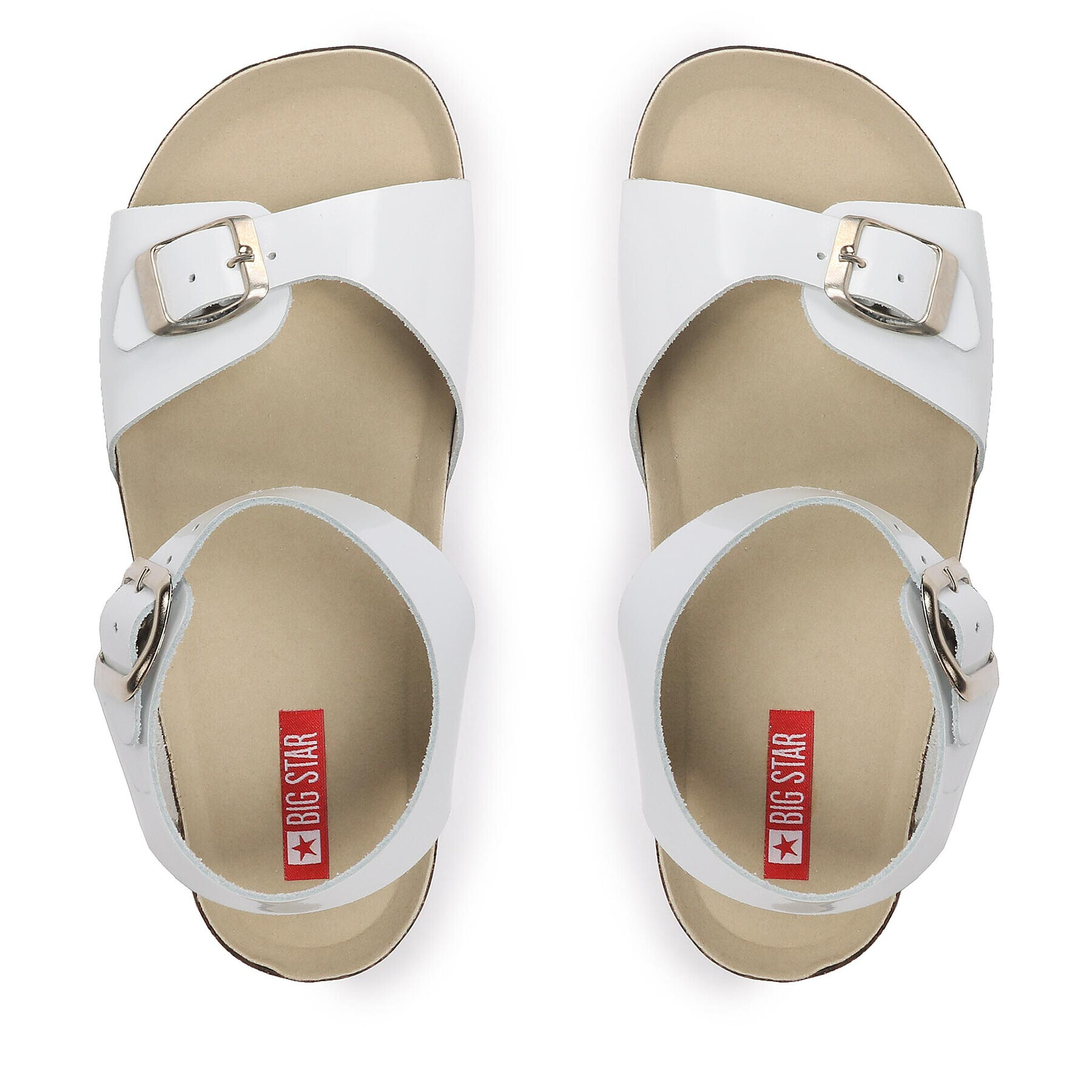 Big Star Shoes Сандали JJ276044 Бял - Pepit.bg